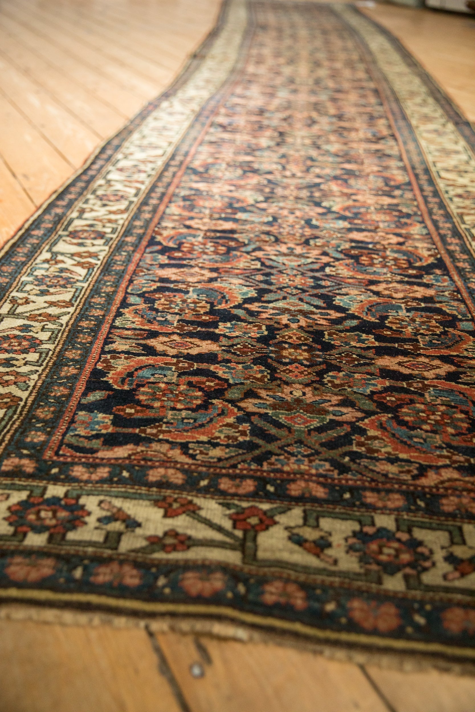 3.5x18 Antique Bijar Rug Runner by Old New House® - product image 4 for Resin Society