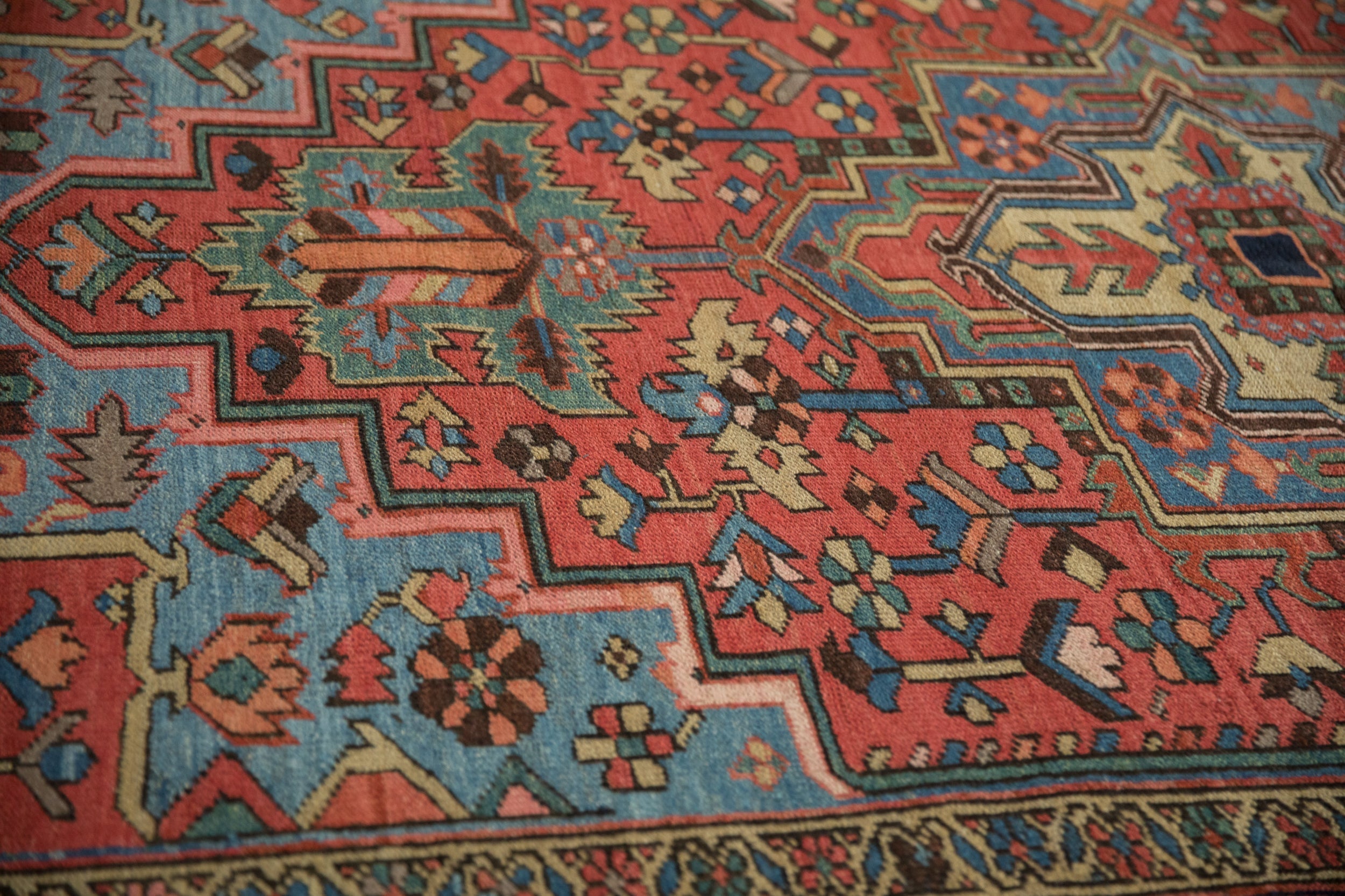 6x9 Antique Heriz Carpet by Old New House® - product image 10 for Resin Society