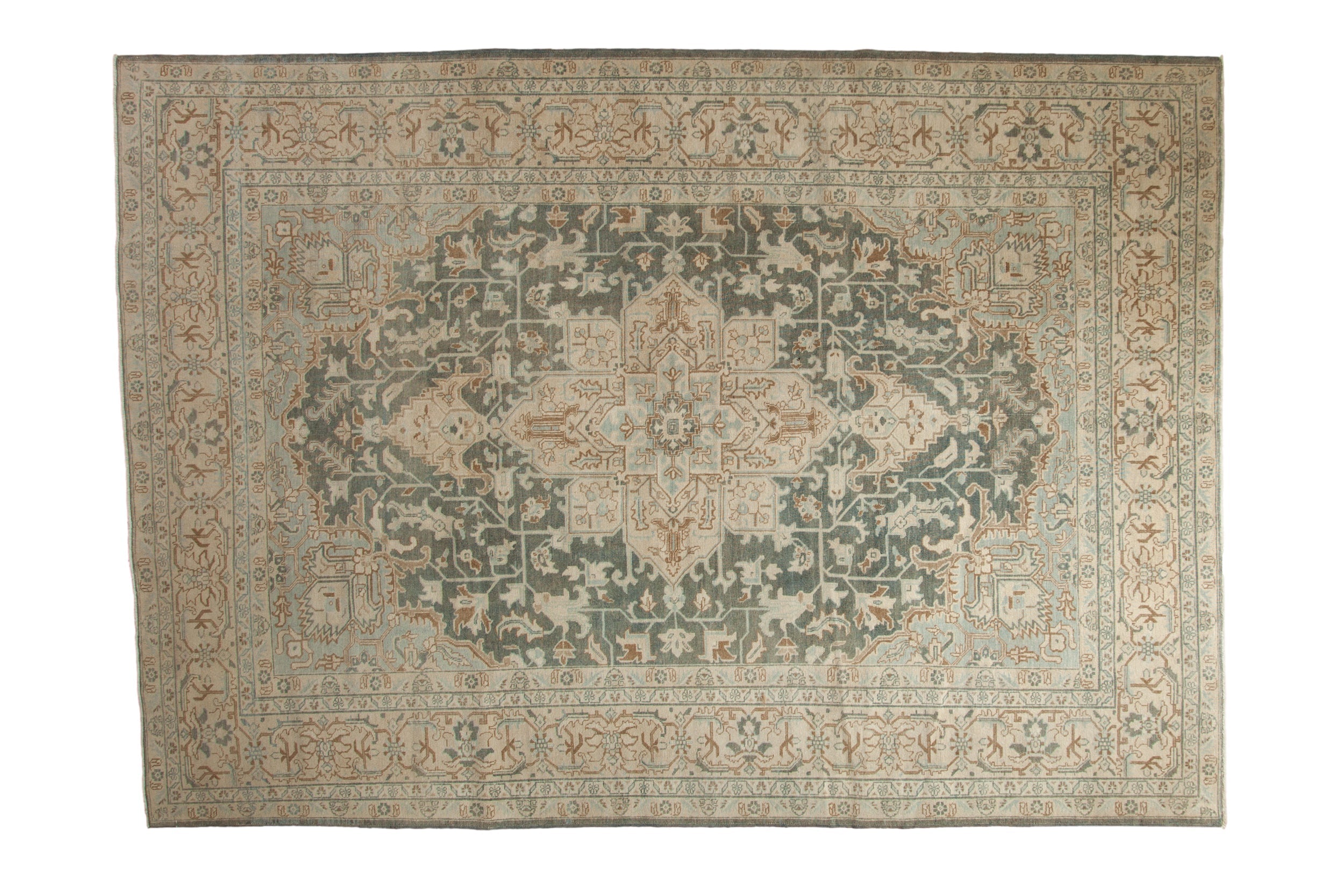 7x10.5 Vintage Distressed Tabriz Carpet by Old New House® - main product image for Resin Society