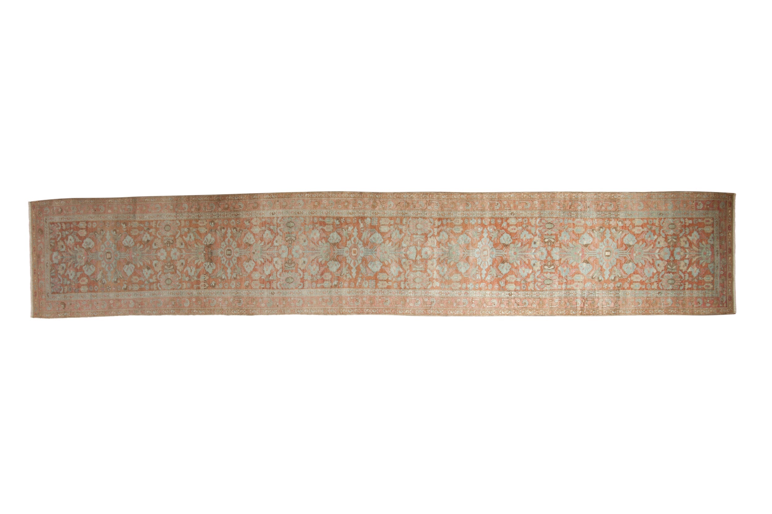 RESERVED 3x16.5 Vintage Distressed Lilihan Rug Runner