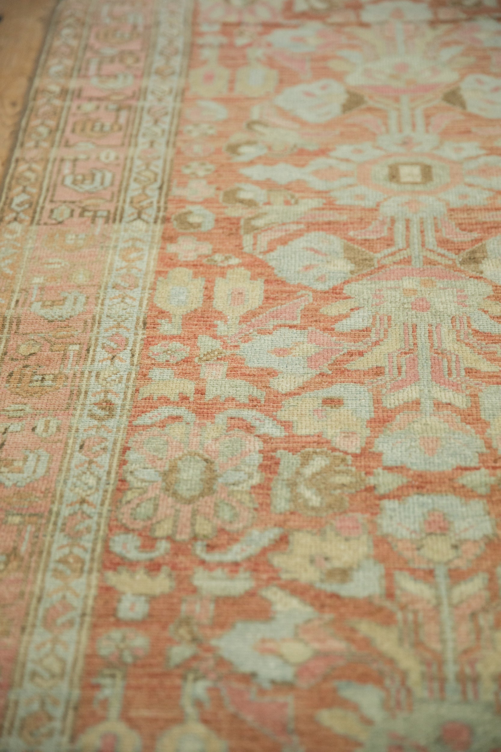 RESERVED 3x16.5 Vintage Distressed Lilihan Rug Runner