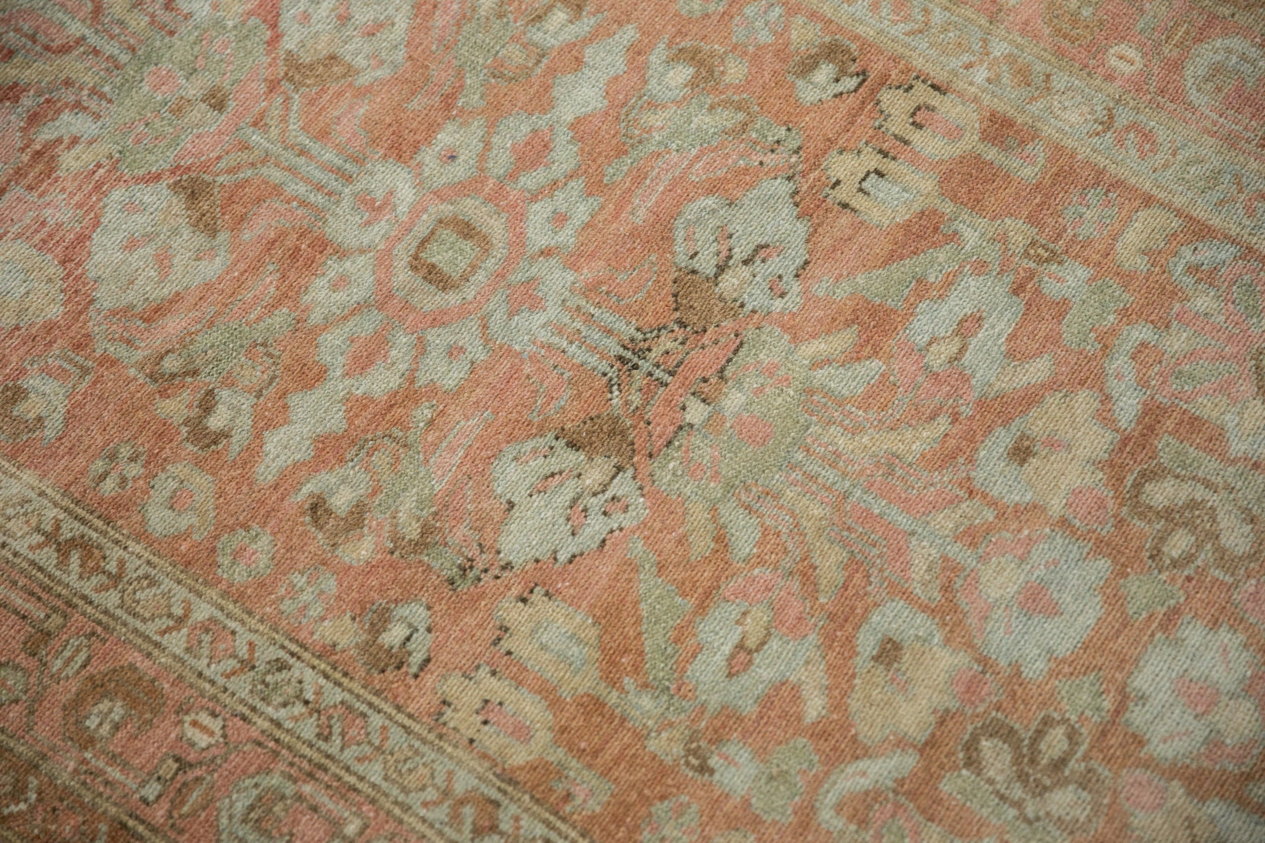 RESERVED 3x16.5 Vintage Distressed Lilihan Rug Runner