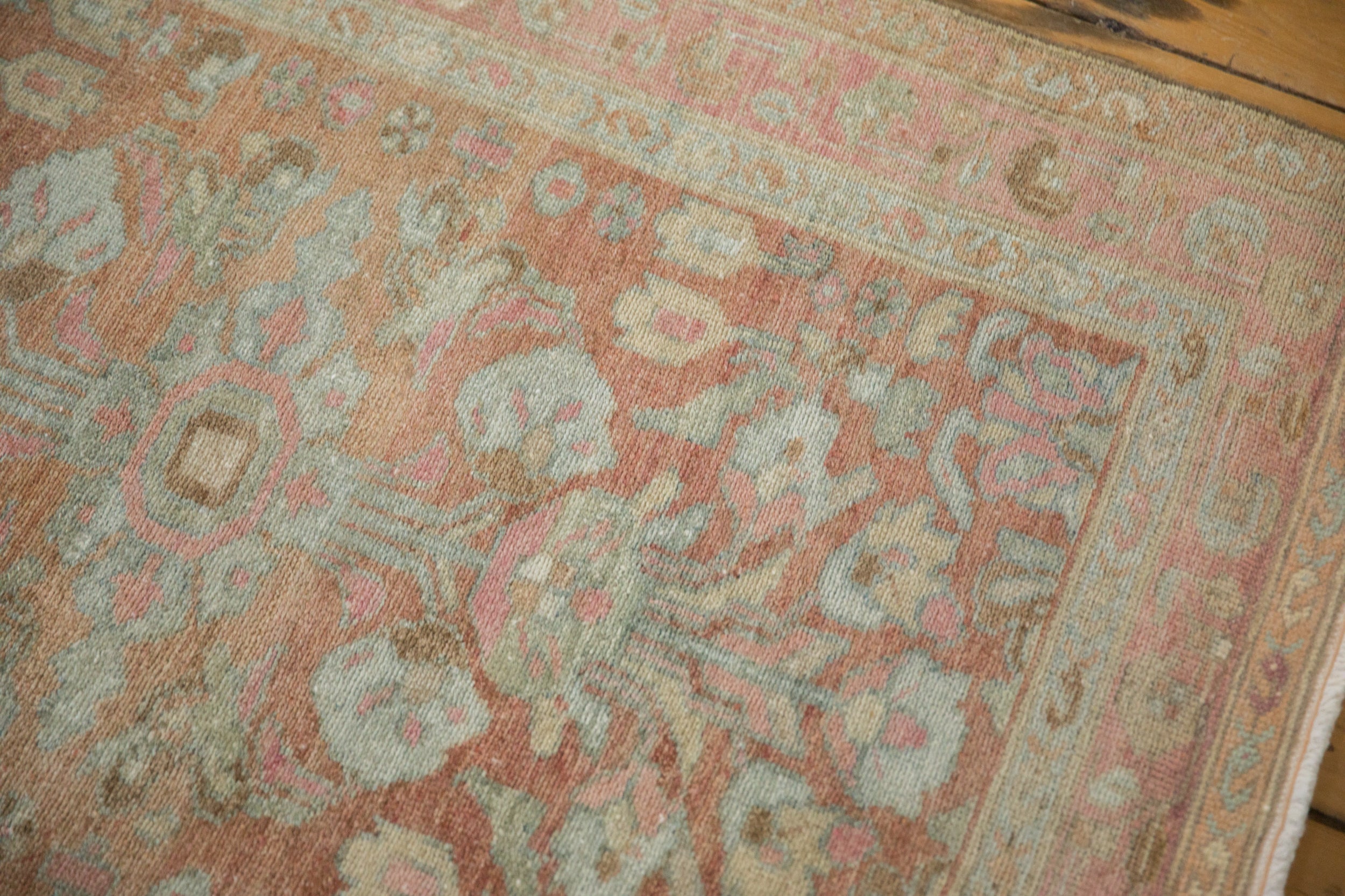 RESERVED 3x16.5 Vintage Distressed Lilihan Rug Runner