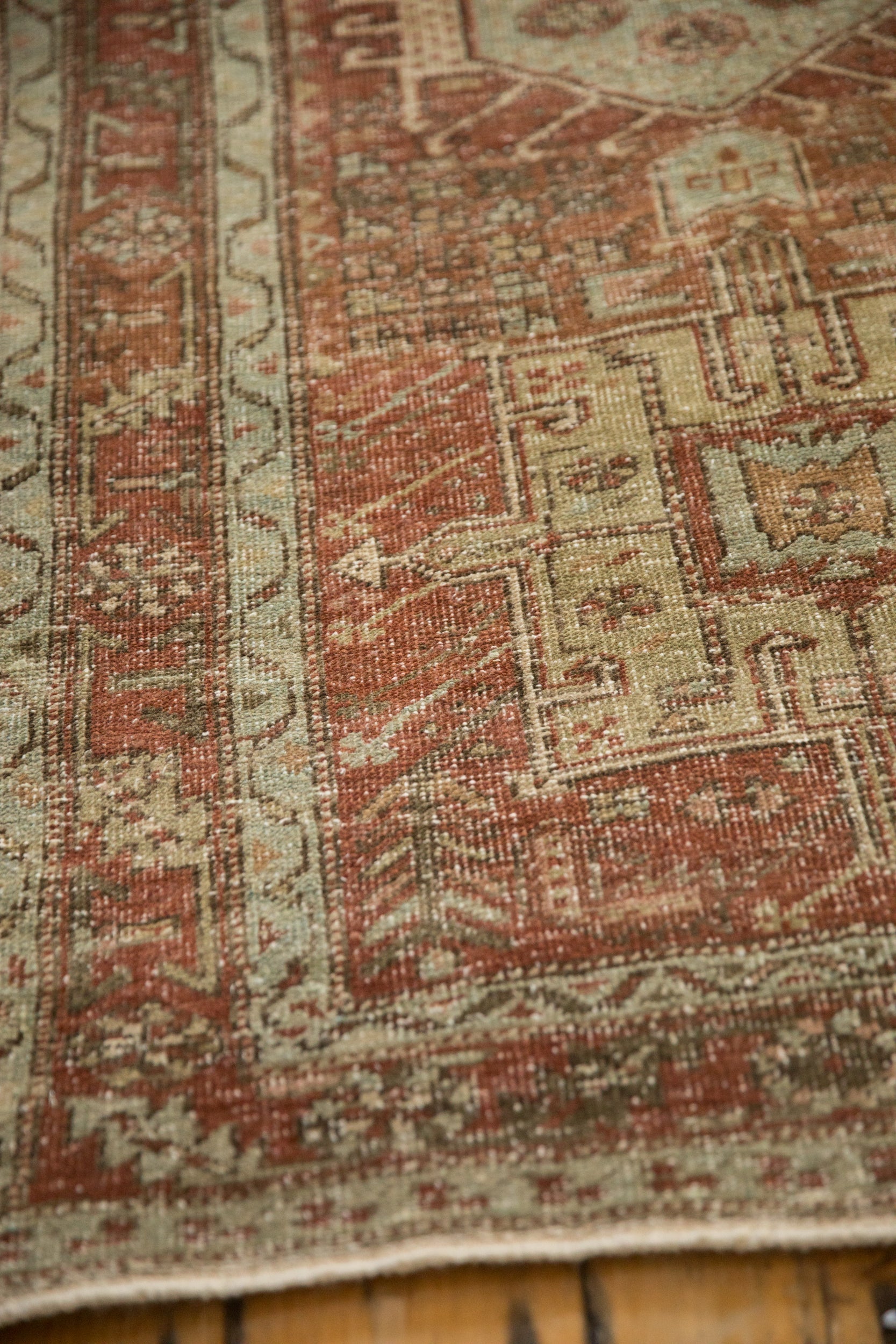 RESERVED 3x10.5 Vintage Distressed Karaja Rug Runner