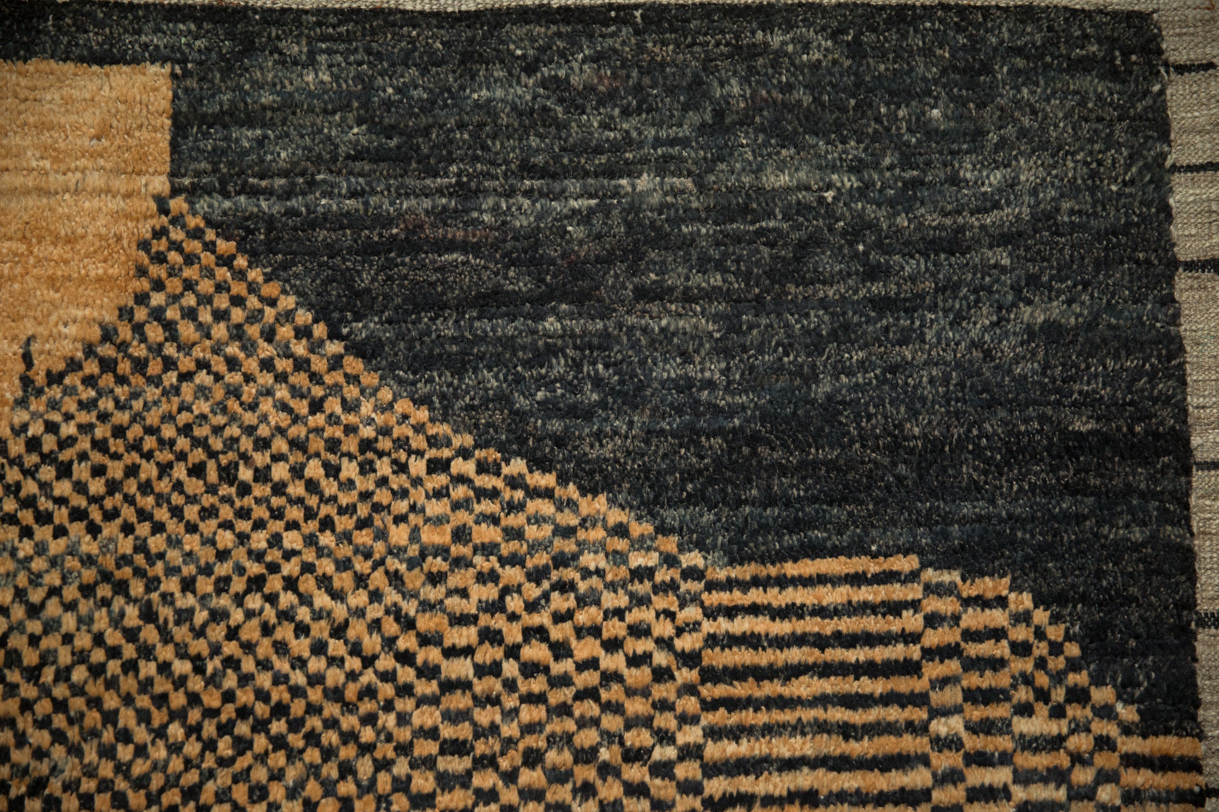 7x9.5 Afghani Moroccan Design Carpet by Old New House® - product image 3 for Resin Society