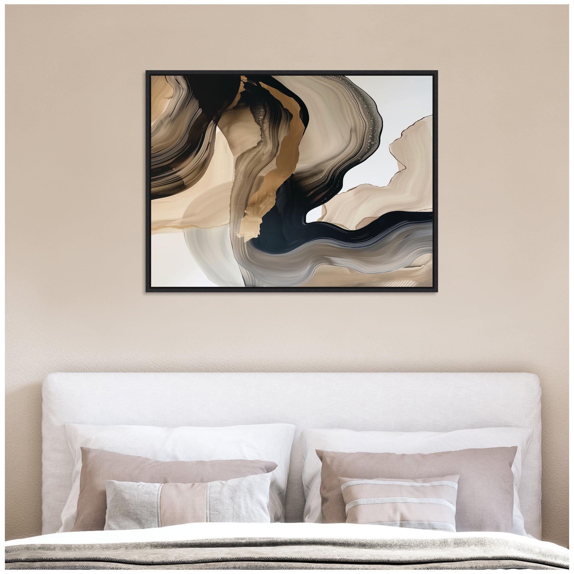 Sylvie Abstract Dream I Framed Canvas by Amy Lighthall