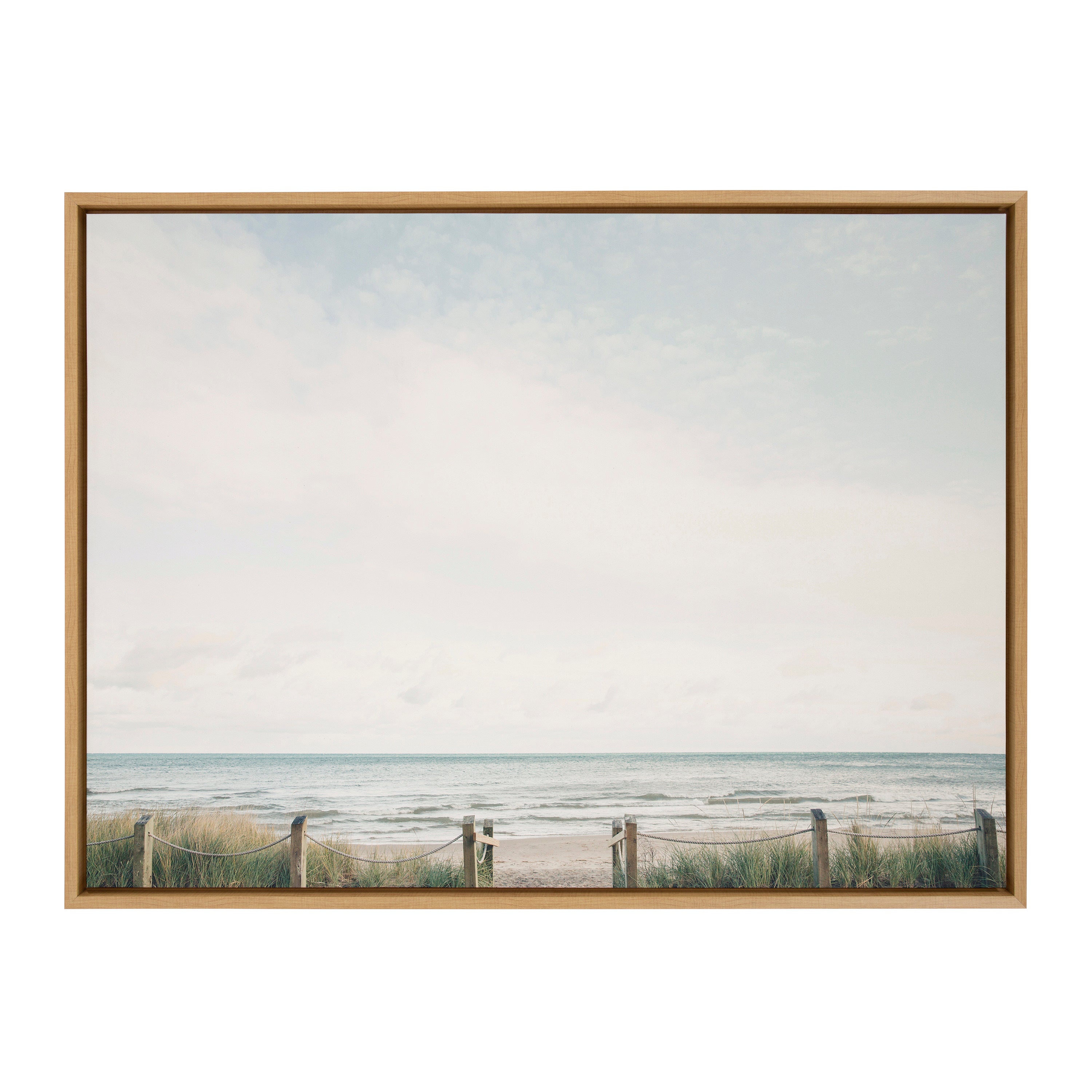 Sylvie Pale Sky Framed Canvas by Emiko and Mark Franzen of F2Images