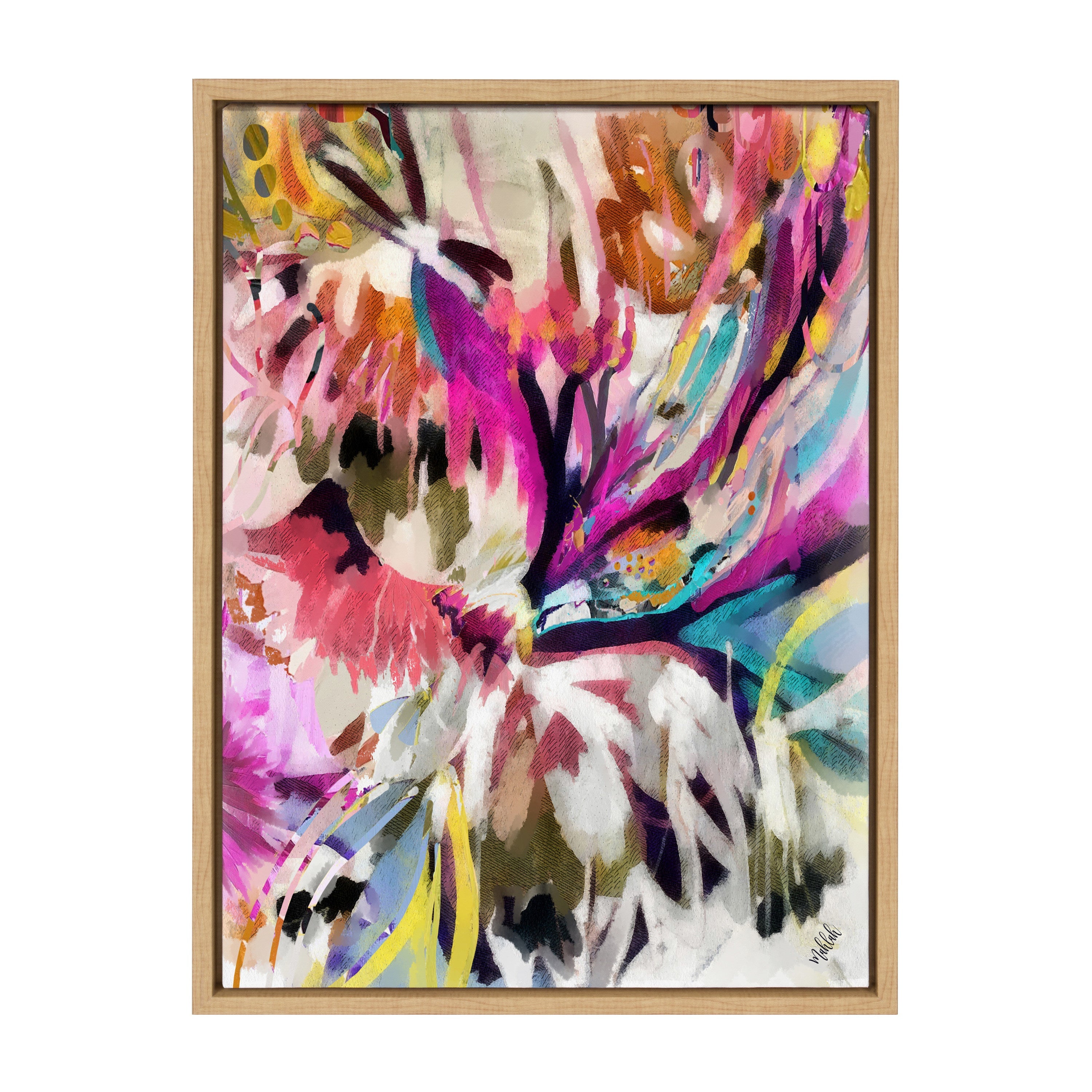 Sylvie Amaze Framed Canvas by Inkheart Designs