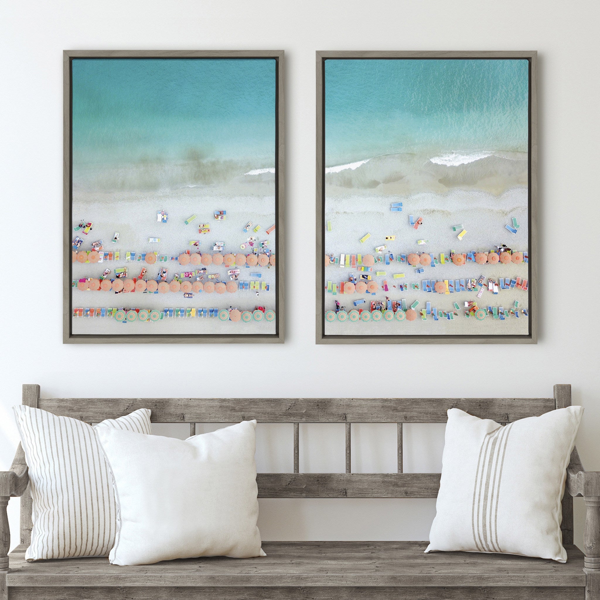 Sylvie Monterosso 6 Framed Canvas Set by kateandlaurel - product image 7 for Resin Society