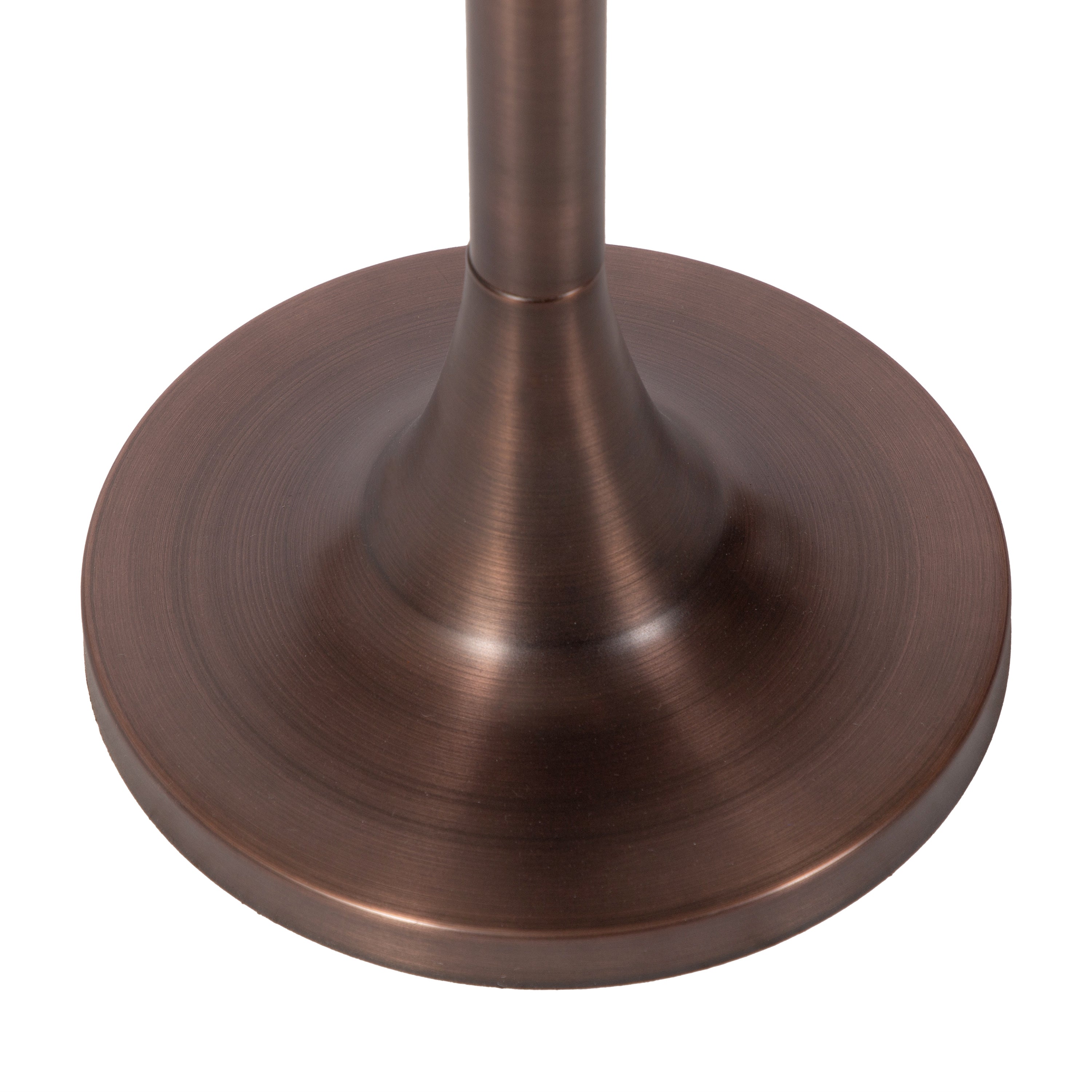 Baronet Round Marble and Metal Table