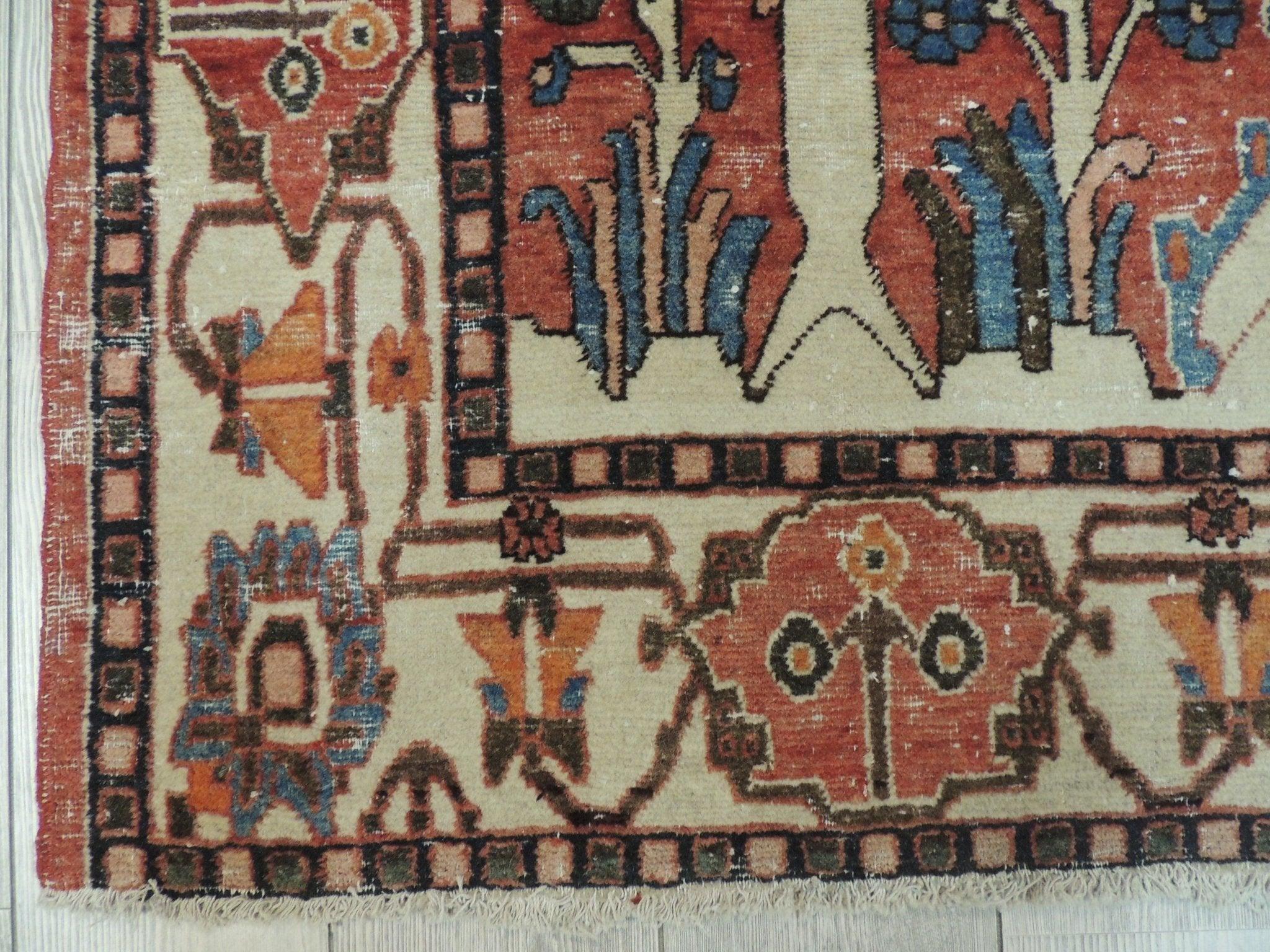 Exquisite Distressed Fine Persian Area Rug 5x7 Ft by Rugistan - product image 2 for Resin Society
