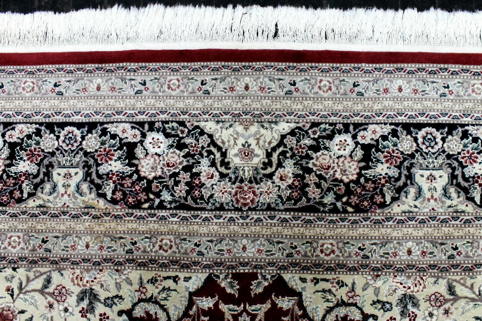 Exquisite Mint Hand-Knotted Peshawar Oriental Wool Rug – 9' x 12' by Rugistan - product image 12 for Resin Society