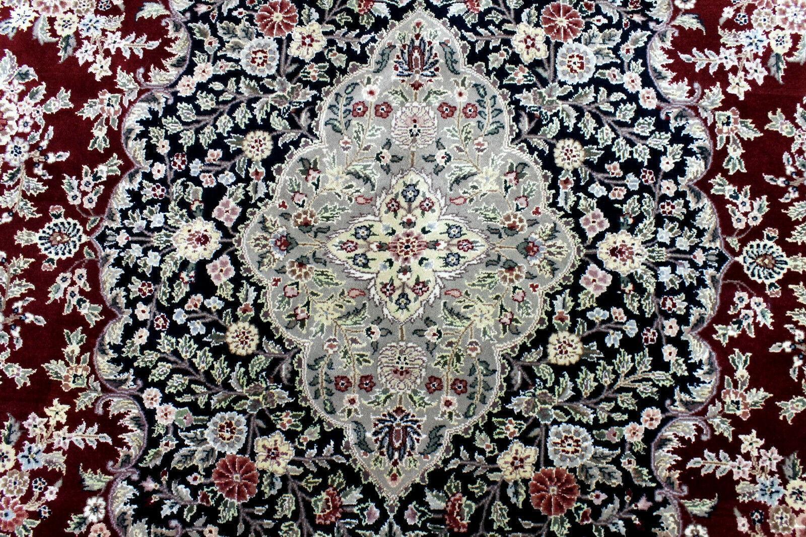 Exquisite Mint Hand-Knotted Peshawar Oriental Wool Rug – 9' x 12' by Rugistan - product image 4 for Resin Society