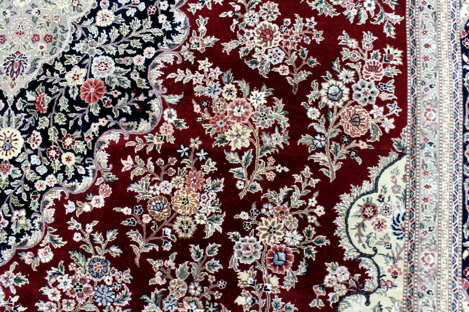 Exquisite Mint Hand-Knotted Peshawar Oriental Wool Rug – 9' x 12' by Rugistan - product image 5 for Resin Society