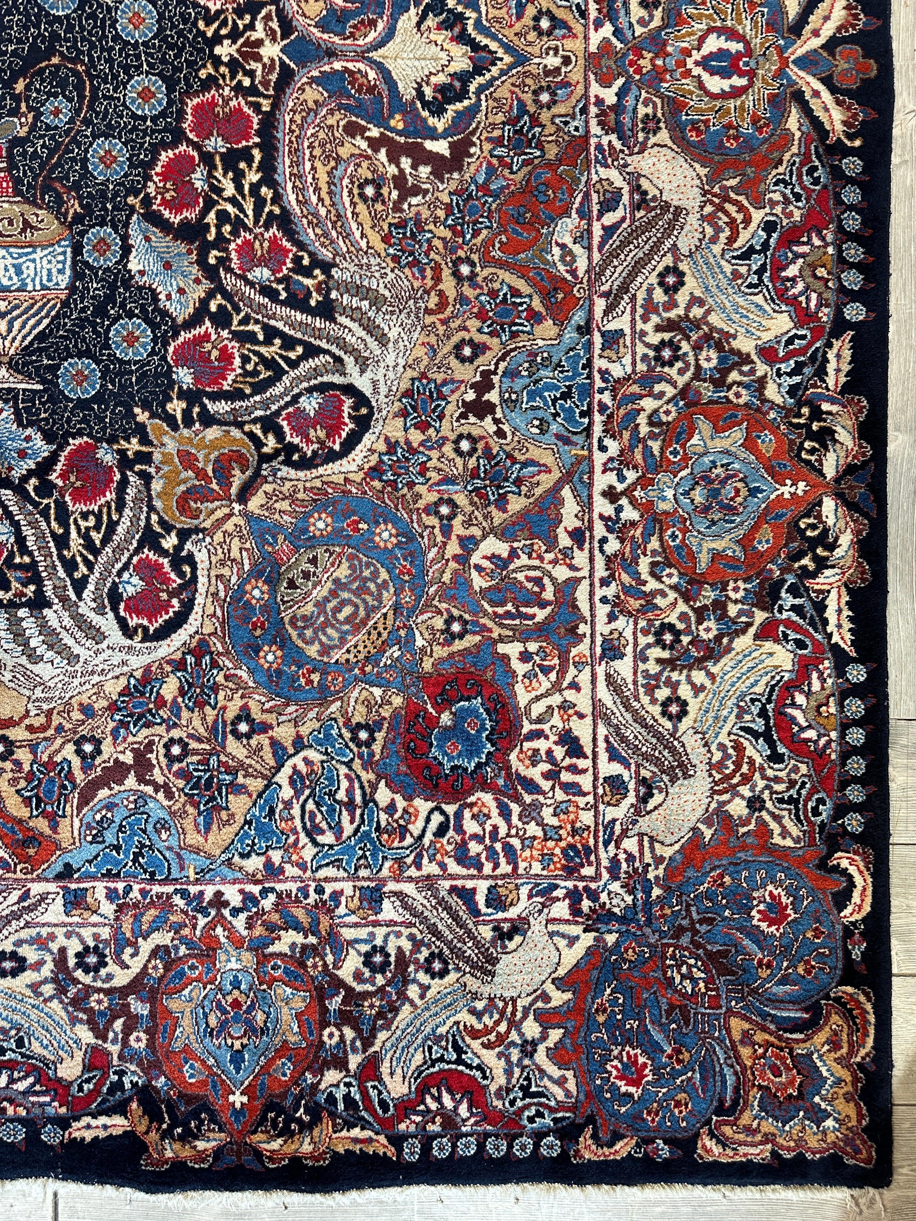 Exquisite Persian Kashmar Rug 9’11” x 13’3” by Rugistan - product image 11 for Resin Society
