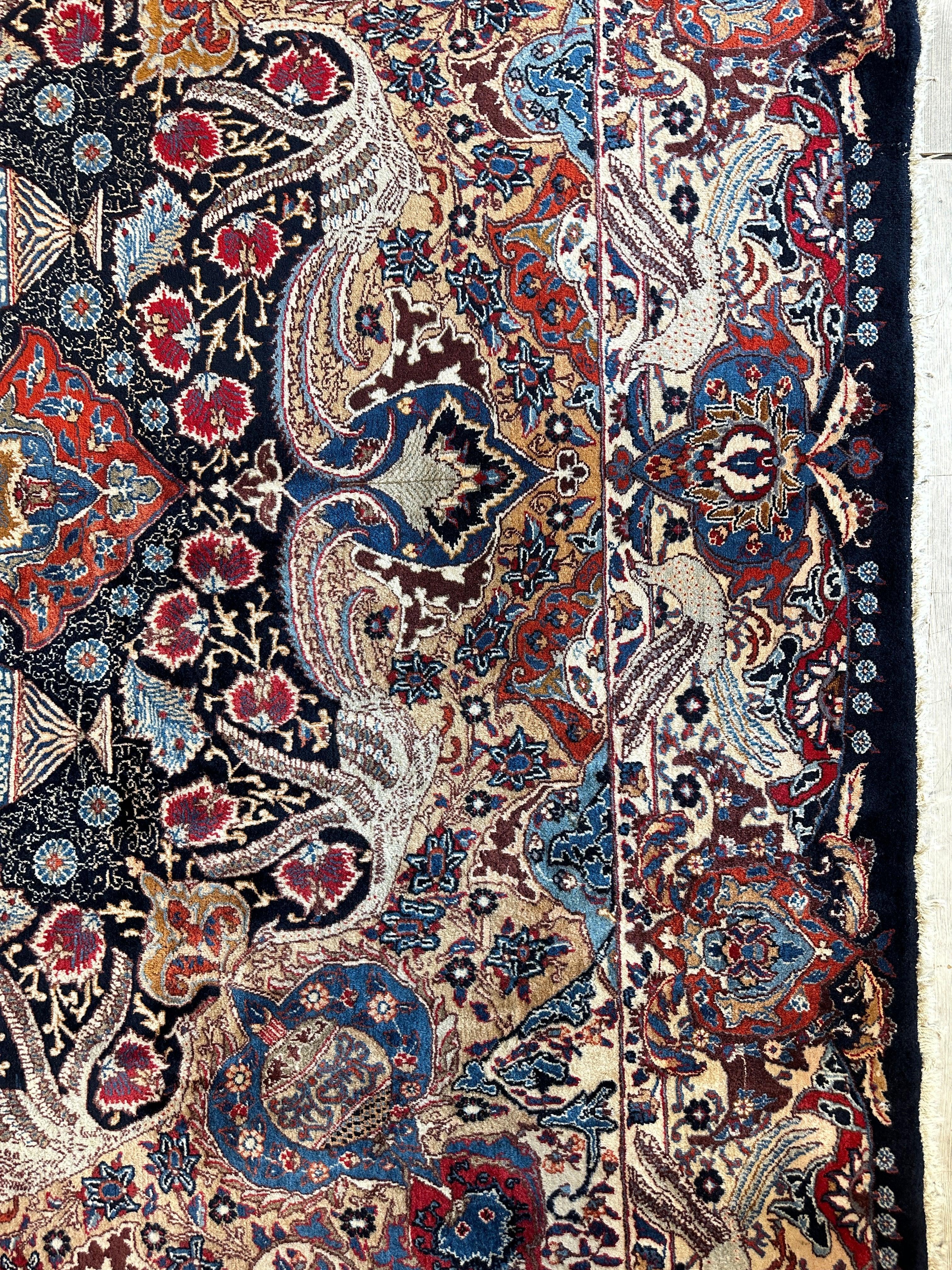 Exquisite Persian Kashmar Rug 9’11” x 13’3” by Rugistan - product image 12 for Resin Society