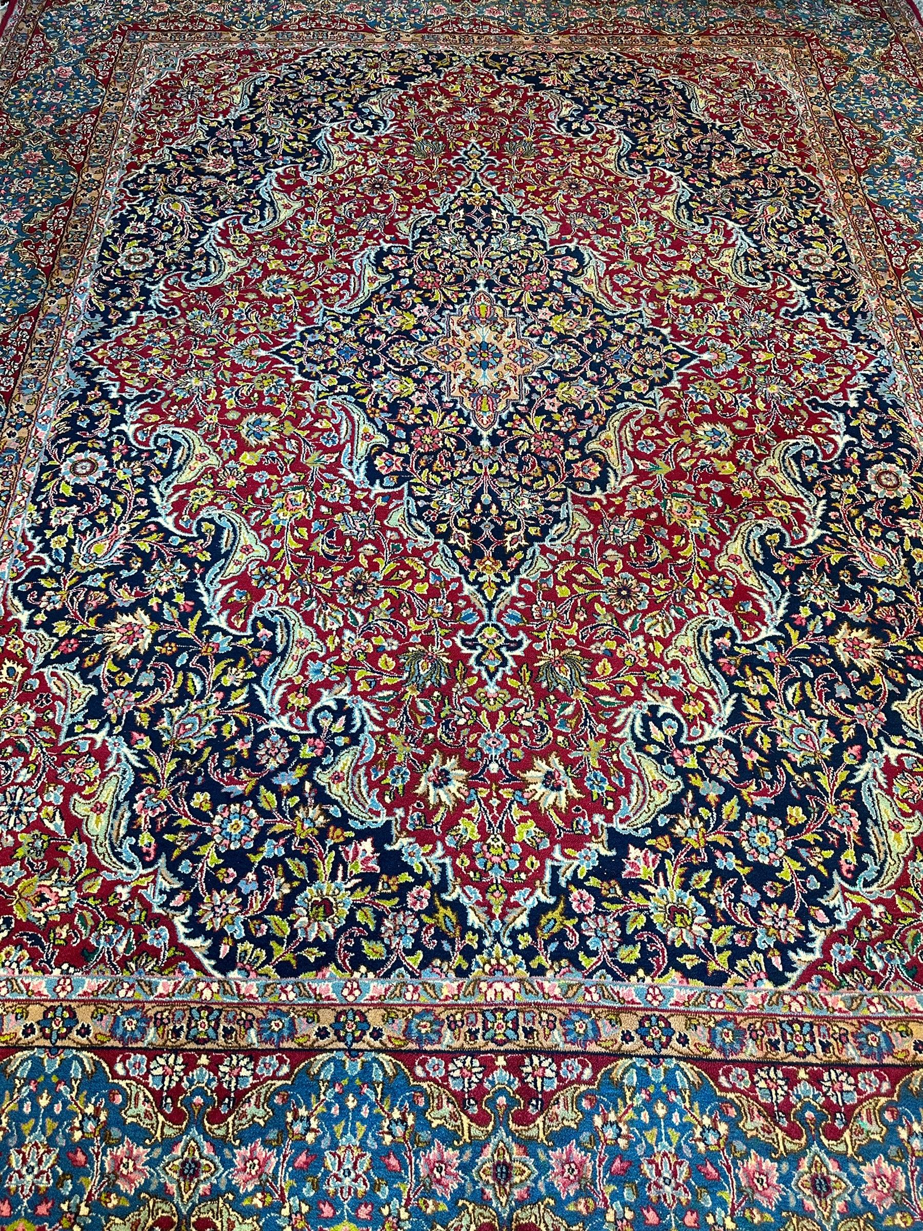 Exquisite Persian Vintage Medalian Rug 10 x 13 by Rugistan - product image 16 for Resin Society