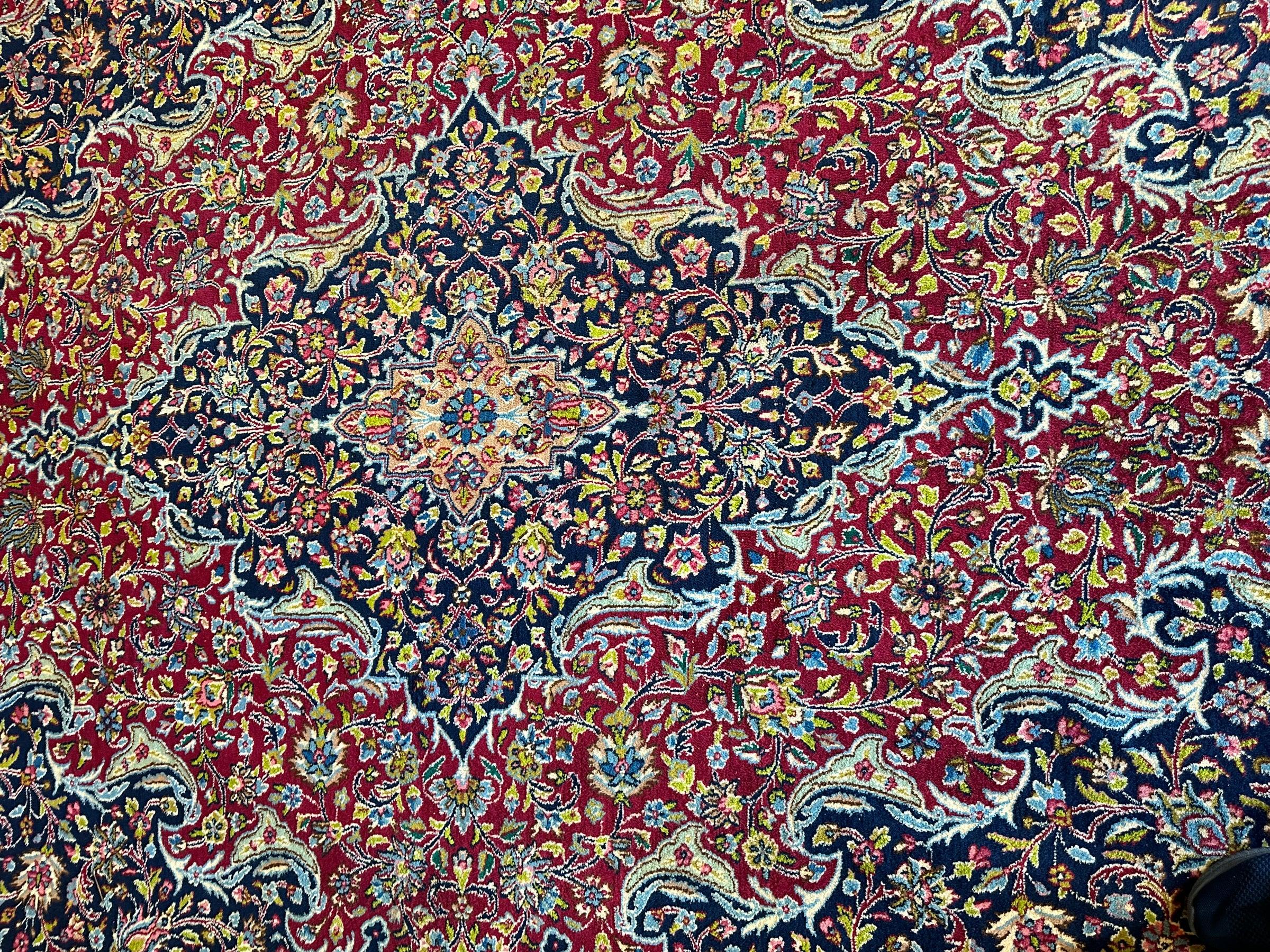 Exquisite Persian Vintage Medalian Rug 10 x 13 by Rugistan - product image 18 for Resin Society