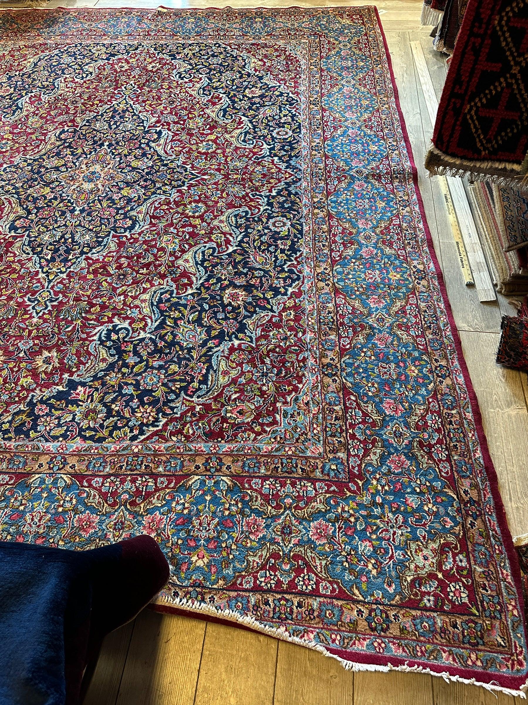 Exquisite Persian Vintage Medalian Rug 10 x 13 by Rugistan - product image 7 for Resin Society
