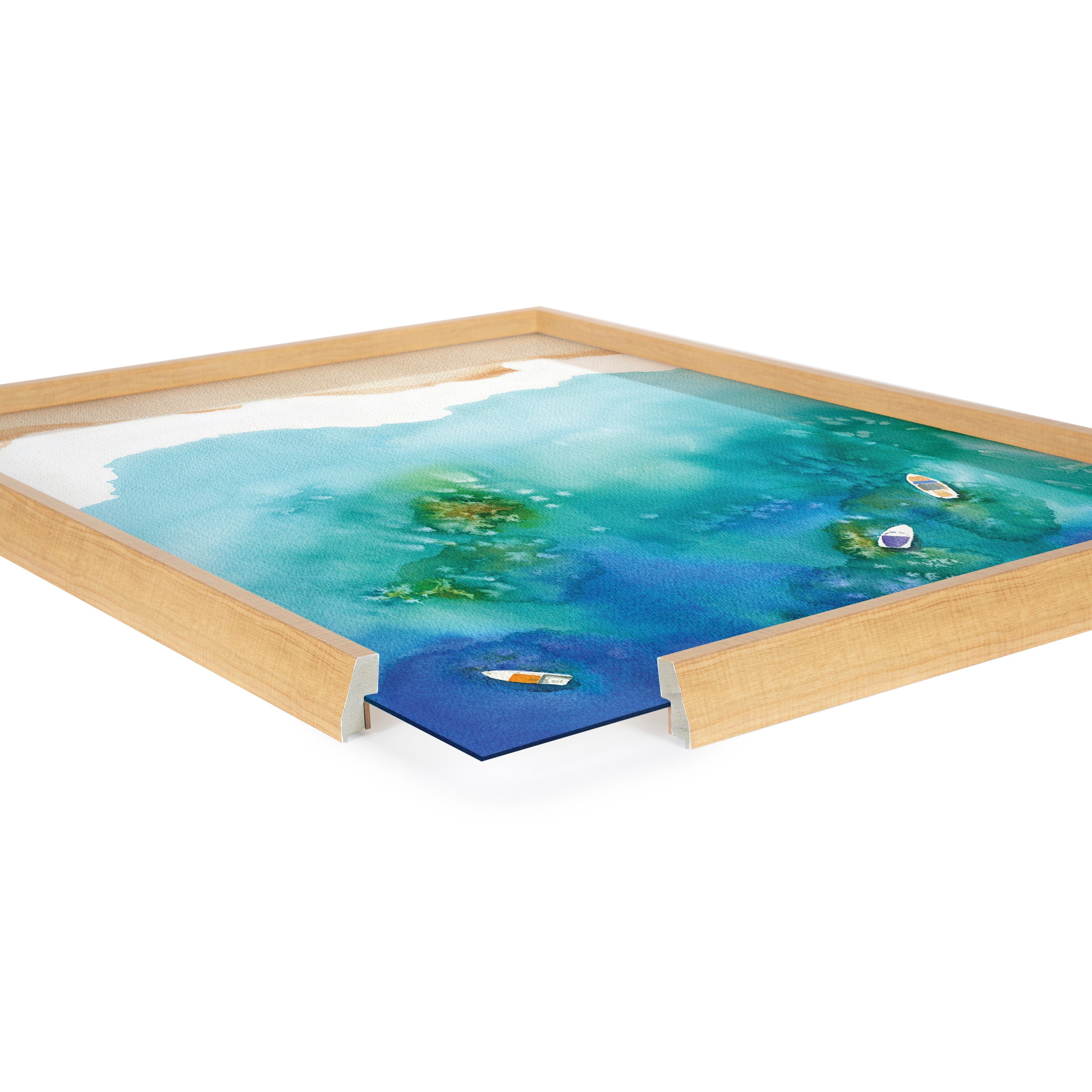 Blake Voyage Framed Printed Glass by kateandlaurel - product image 13 for Resin Society