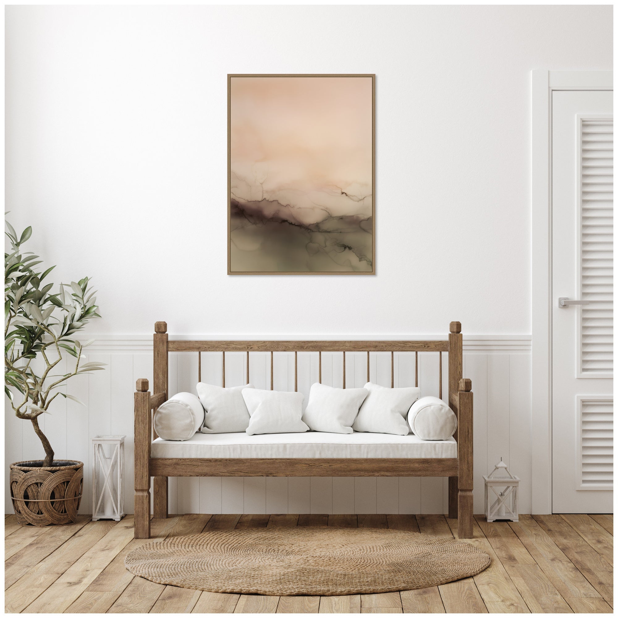 Dawn No.
2 by Amy Lighthall Framed Canvas Wall Art Print