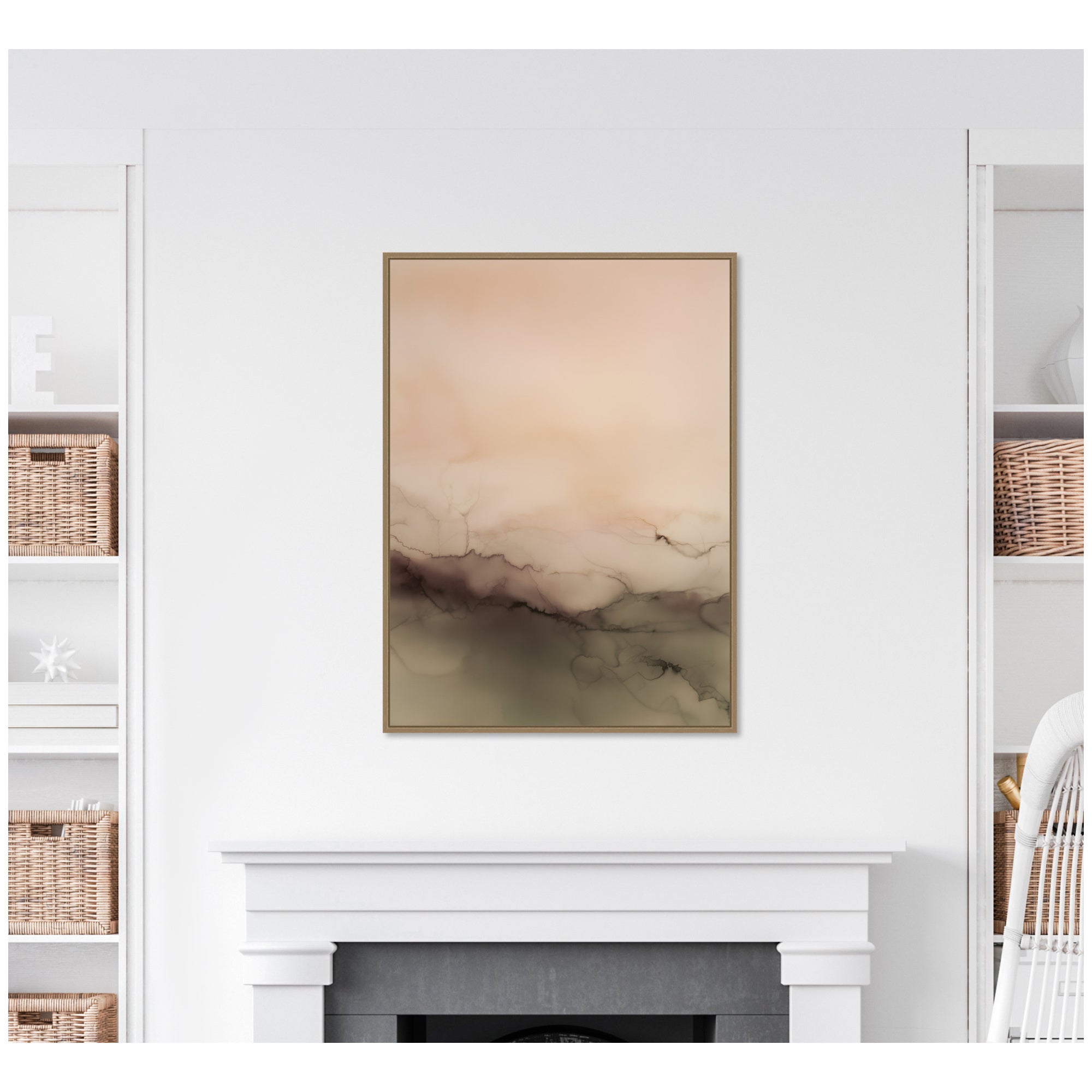 Dawn No.
2 by Amy Lighthall Framed Canvas Wall Art Print