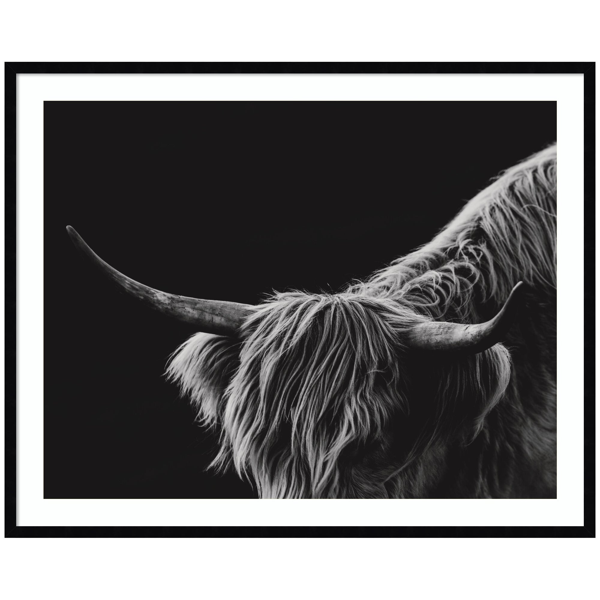 Scottish Highland No.
6 by Crystal Lynn Collins Framed Wall Art Print