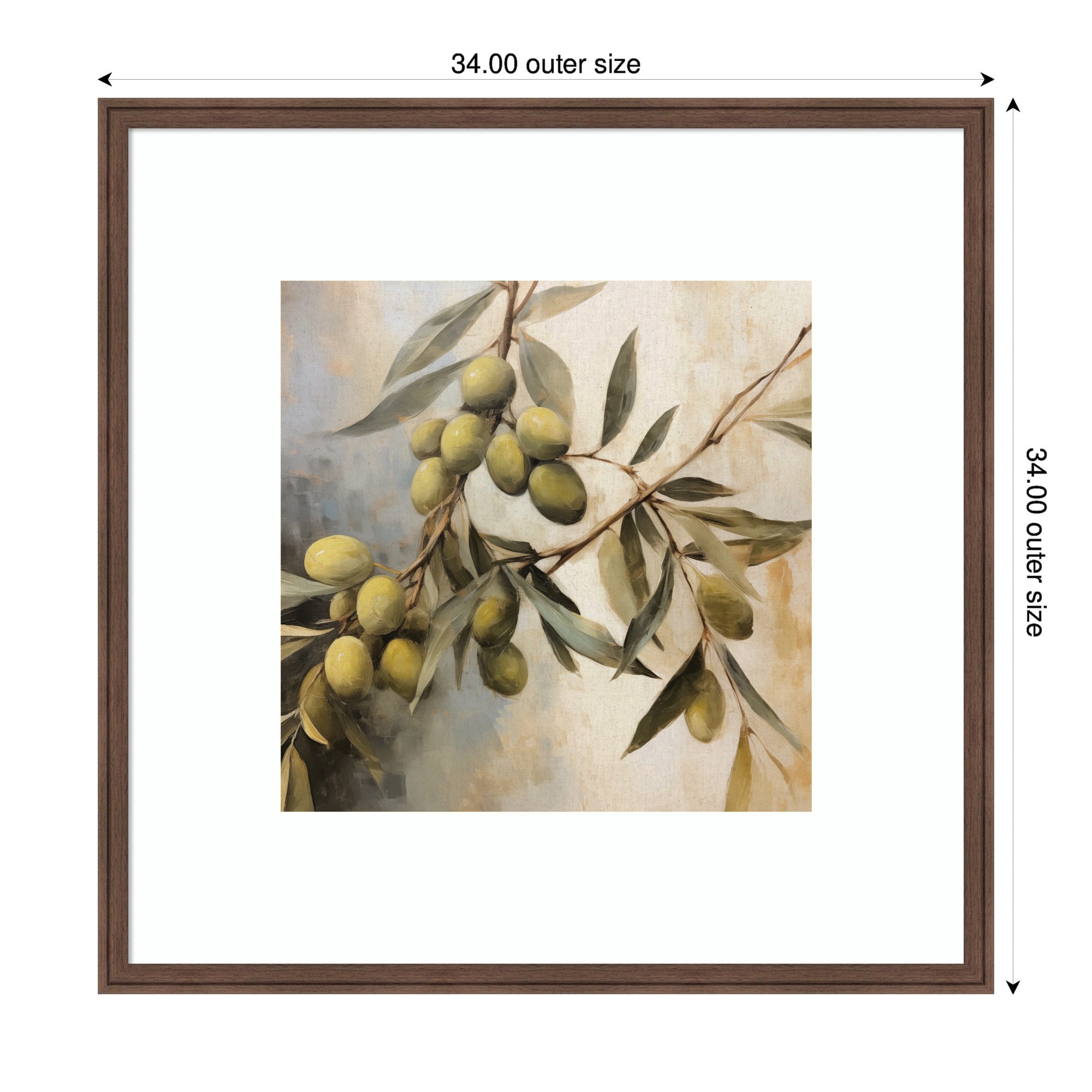 Olive Tree by The Creative Bunch Studio Framed Wall Art Print
