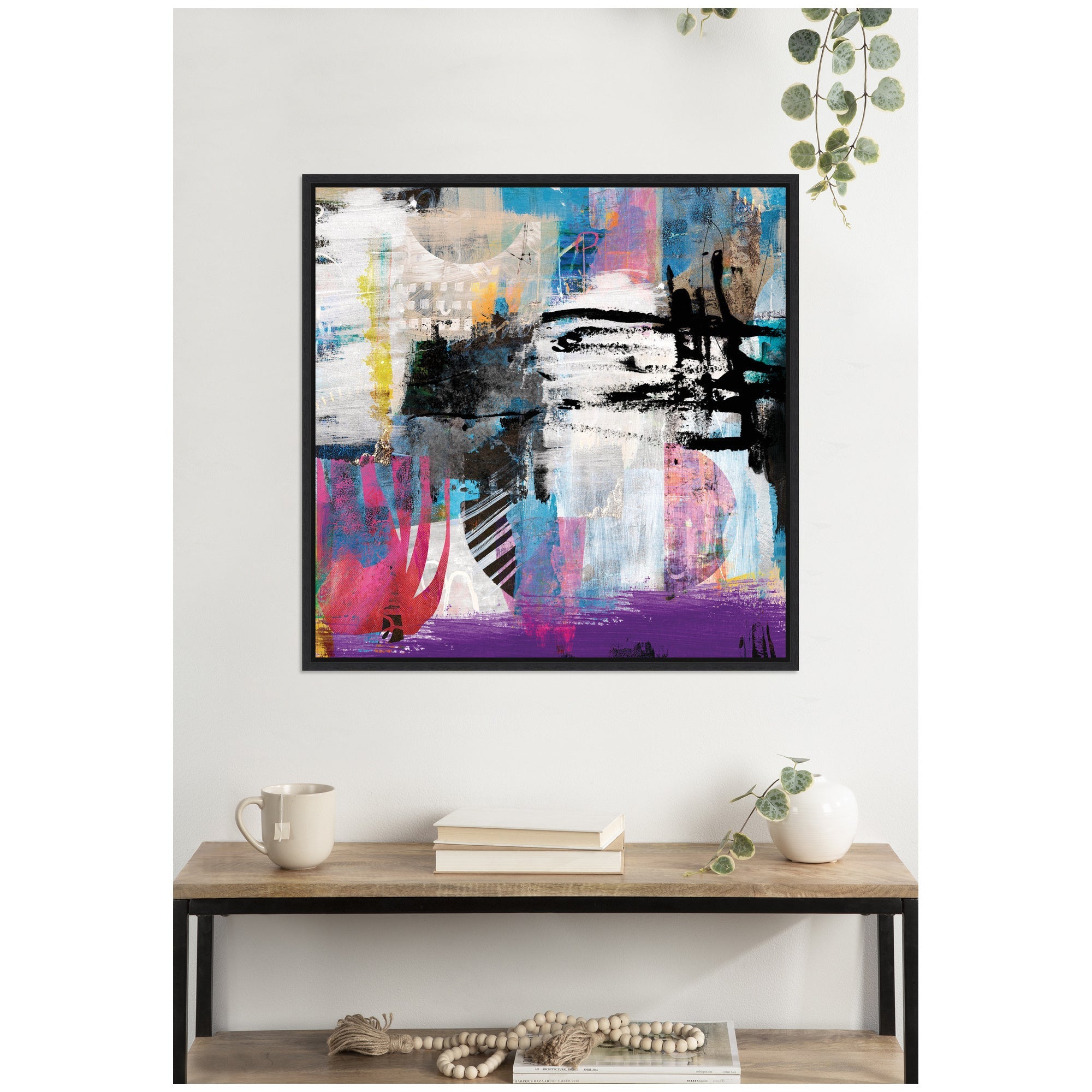 NC Endless Thoughts by Nikki Chu Framed Canvas Wall Art Print