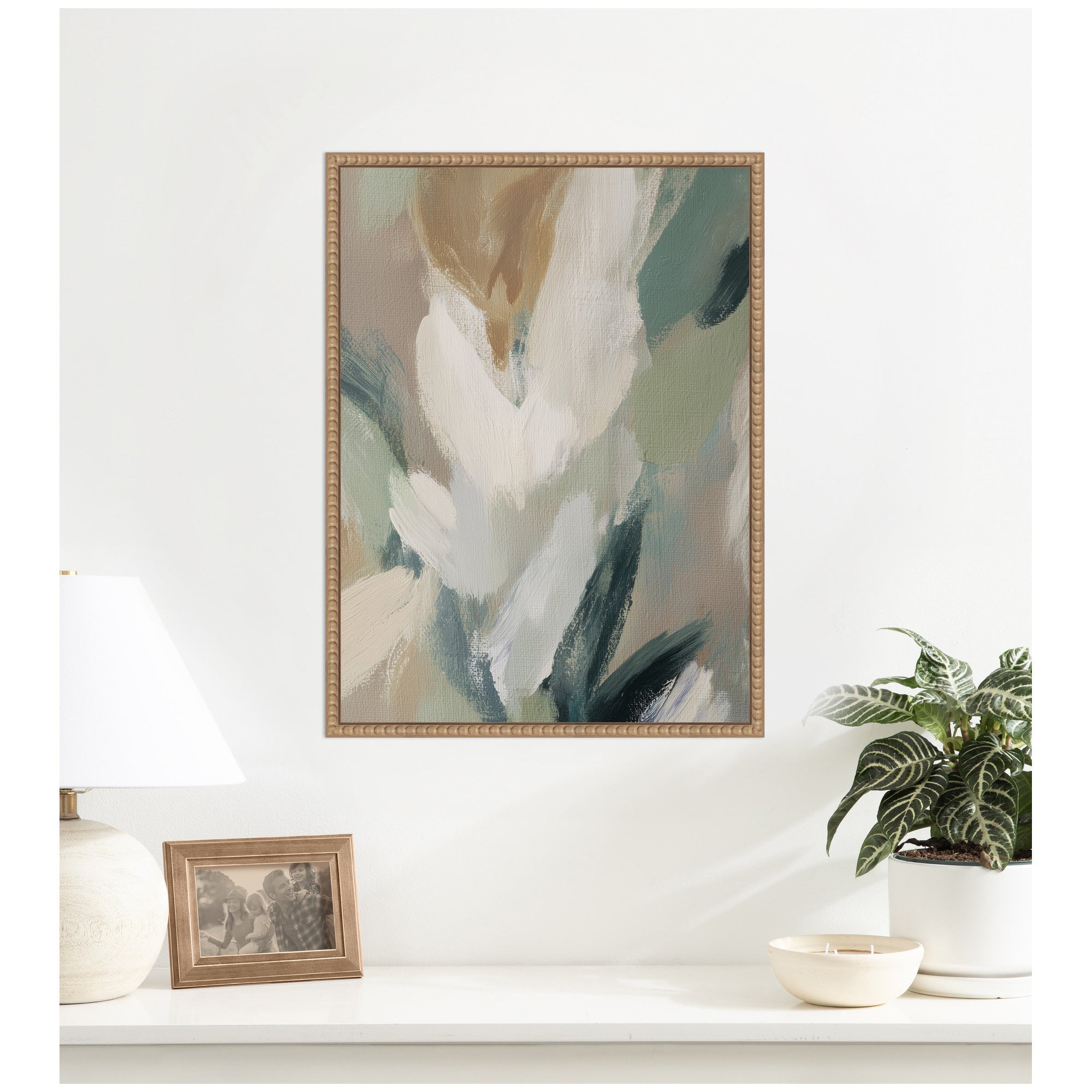 Plant Form No.
1 by Amy Lighthall Framed Canvas Wall Art Print