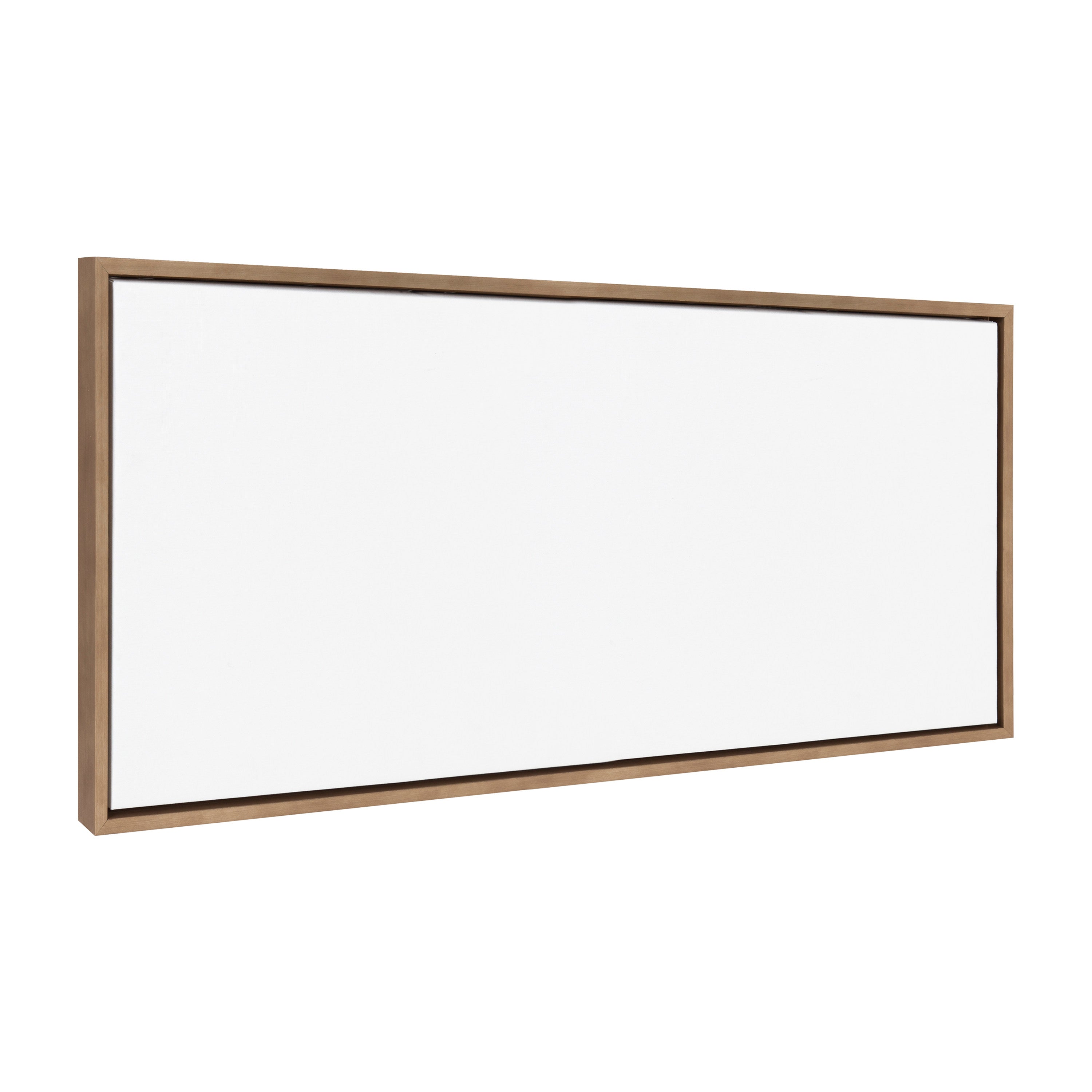 Sylvie Blank Framed Canvas 18x40