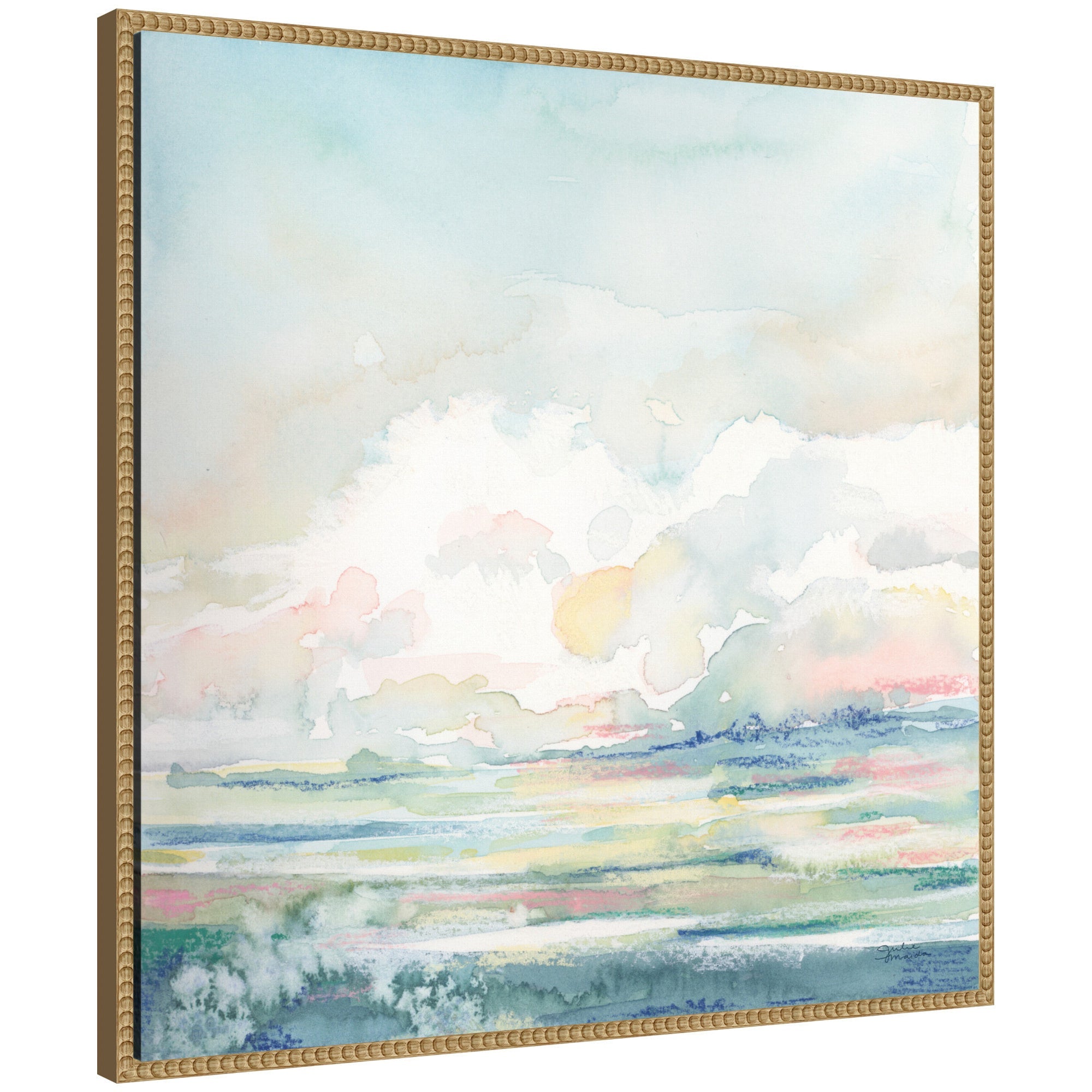 Sylvie Stillness Framed Canvas by Julie Maida