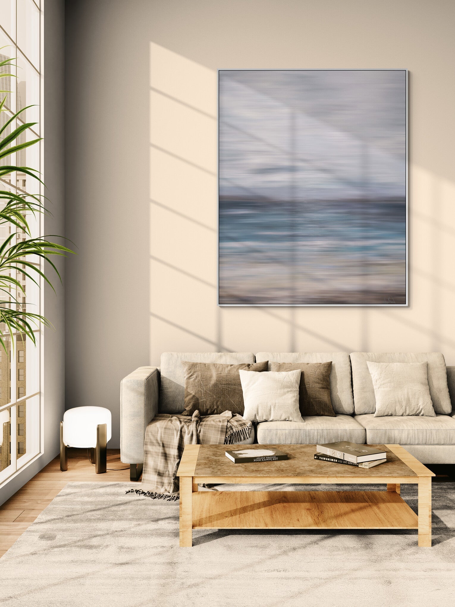 Sunlit Sands Artist Enhanced Canvas Print by John Beard Collection - product image 2 for Resin Society