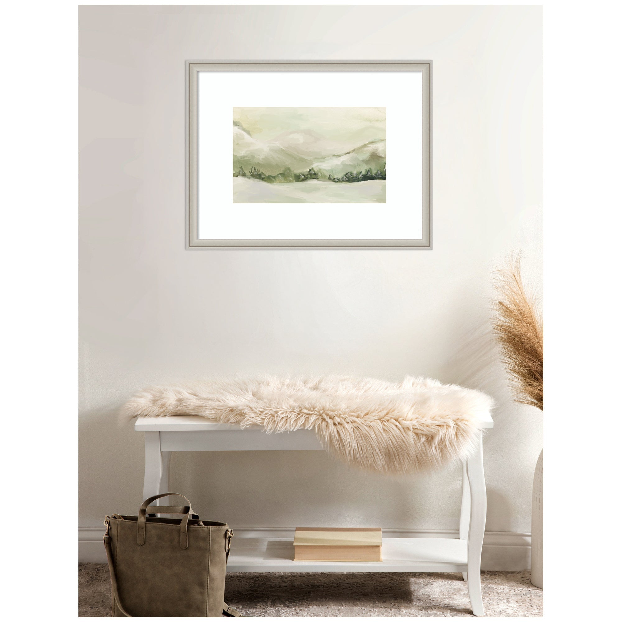 AQ Winter Landscape No.
3 by Annie Quigley Framed Wall Art Print
