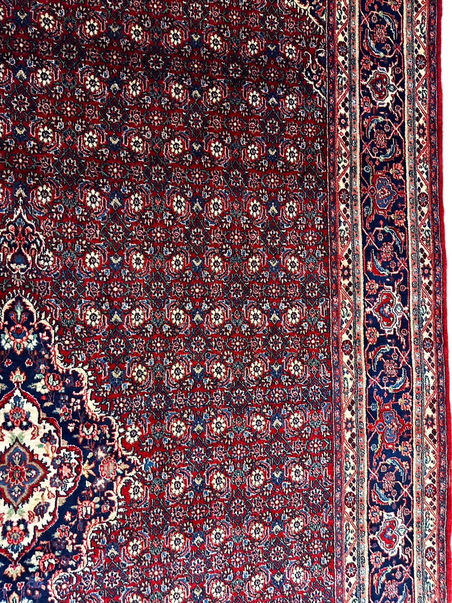 Fine Vintage Persian Mood Rug 8’7” x 14’1” by Rugistan - product image 11 for Resin Society