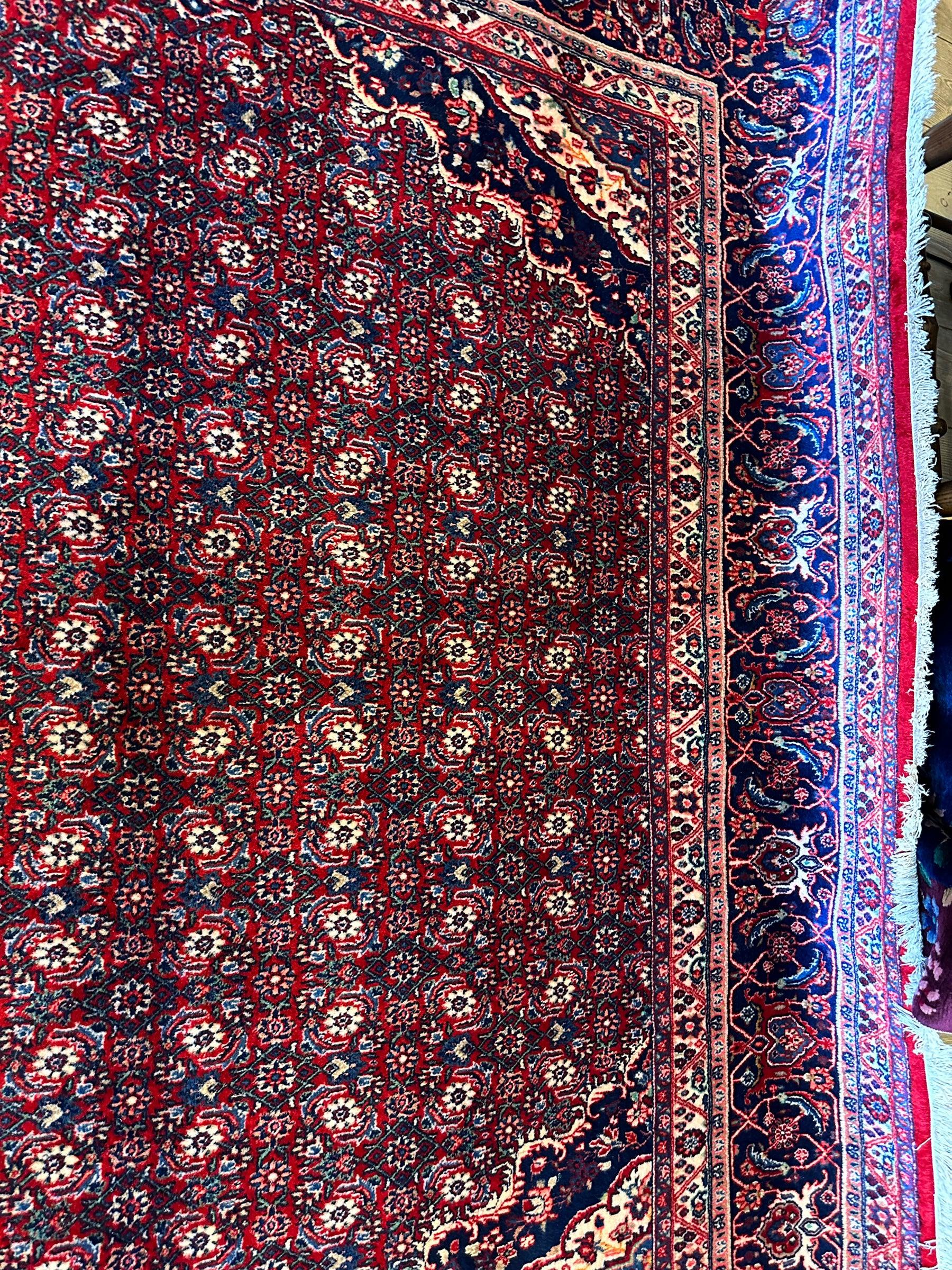 Fine Vintage Persian Mood Rug 8’7” x 14’1” by Rugistan - product image 13 for Resin Society