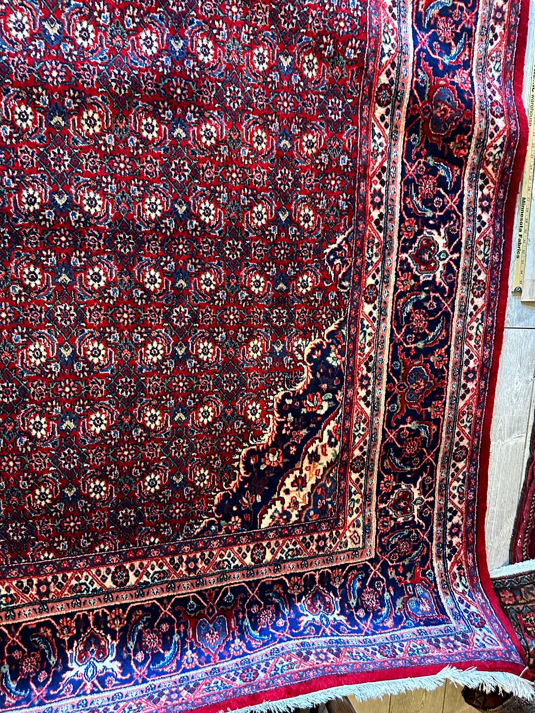 Fine Vintage Persian Mood Rug 8’7” x 14’1” by Rugistan - product image 15 for Resin Society