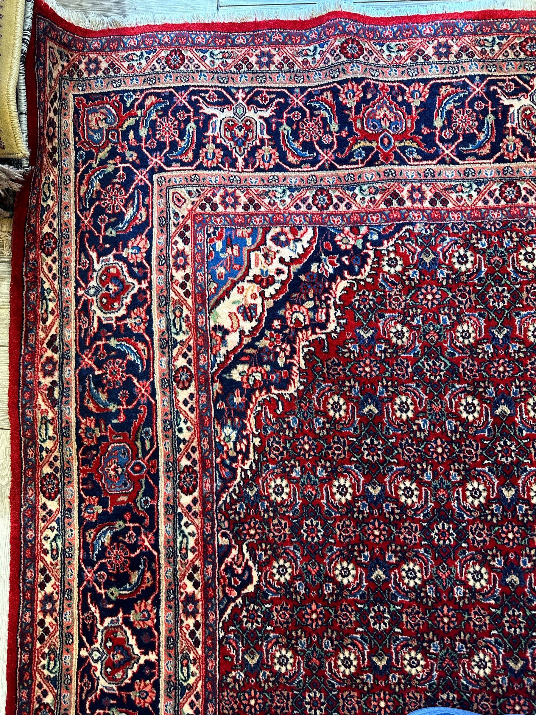 Fine Vintage Persian Mood Rug 8’7” x 14’1” by Rugistan - product image 5 for Resin Society