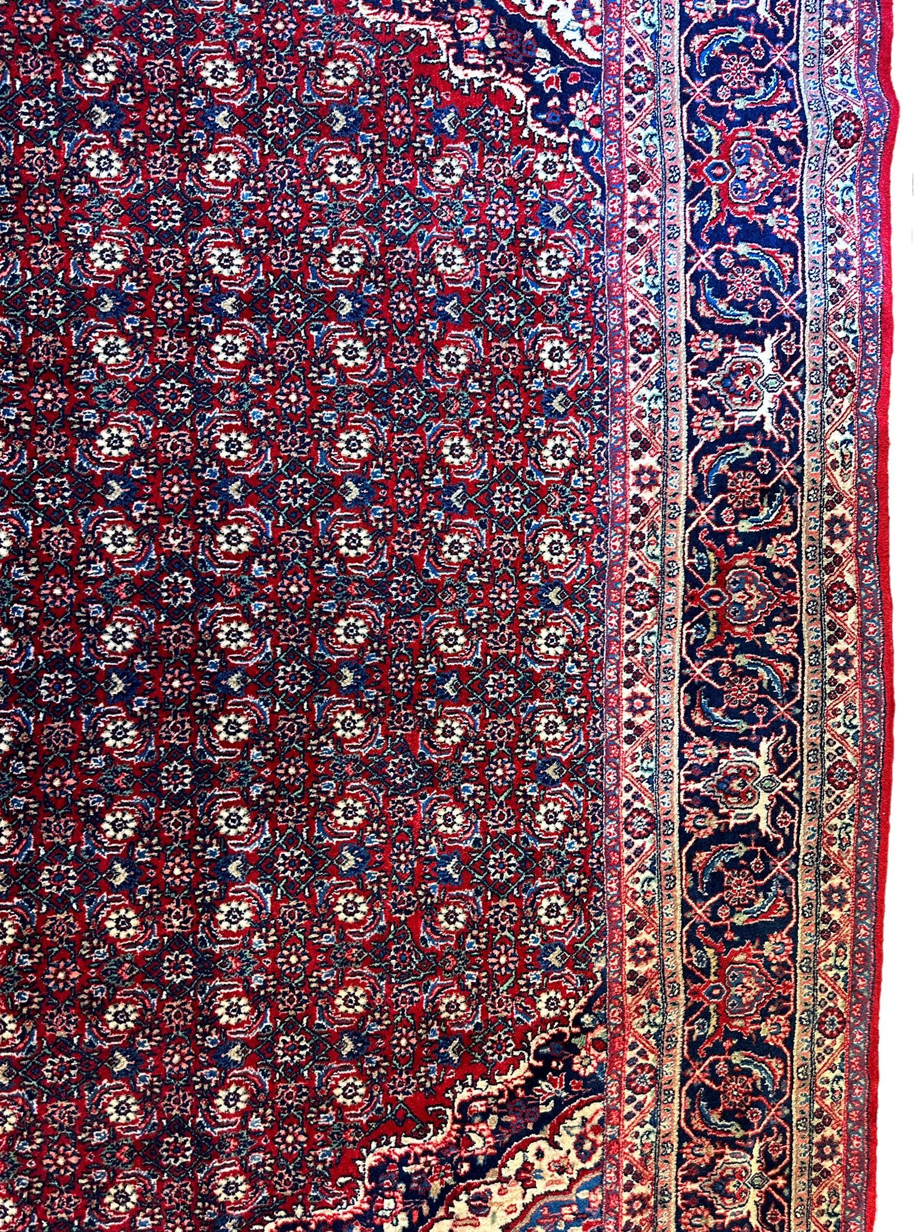 Fine Vintage Persian Mood Rug 8’7” x 14’1” by Rugistan - product image 6 for Resin Society
