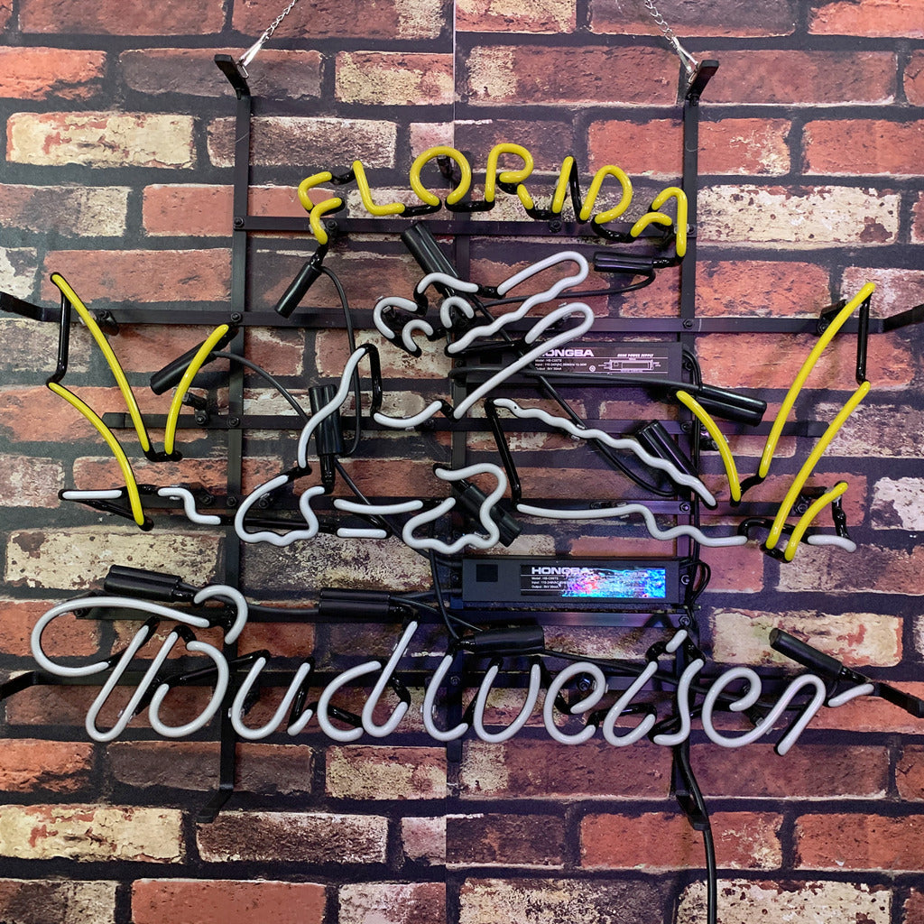 Florida Gator Budweiser Neon Signs Light by Neon Signs Land - product image 4 for Resin Society
