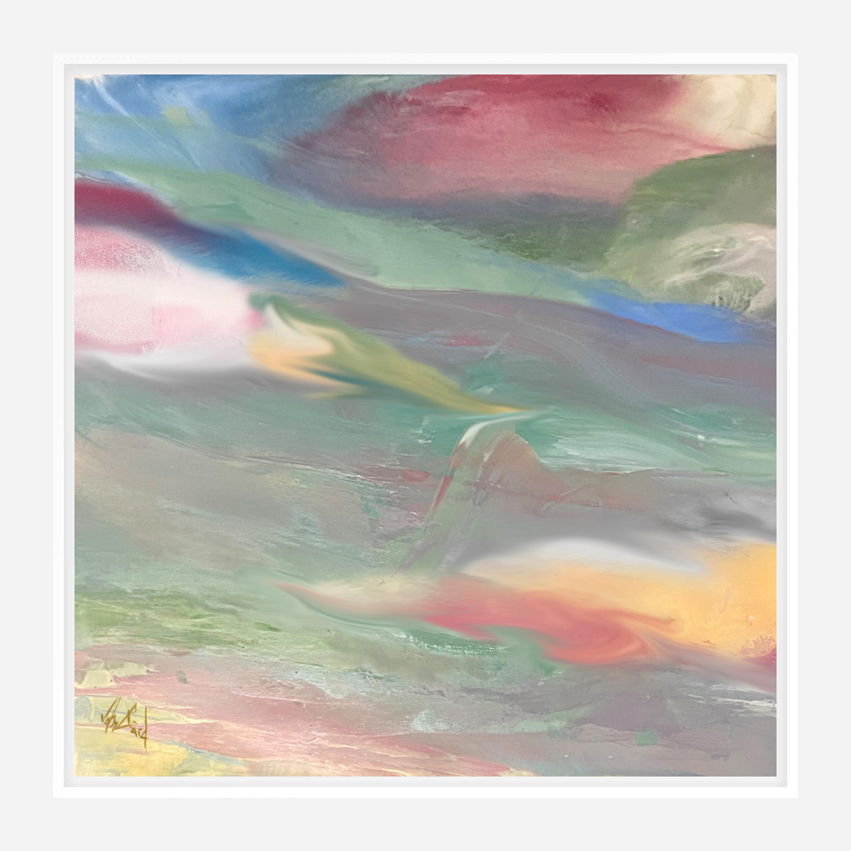 Fluid III Artist Enhanced Canvas Print by John Beard Collection - product image 6 for Resin Society