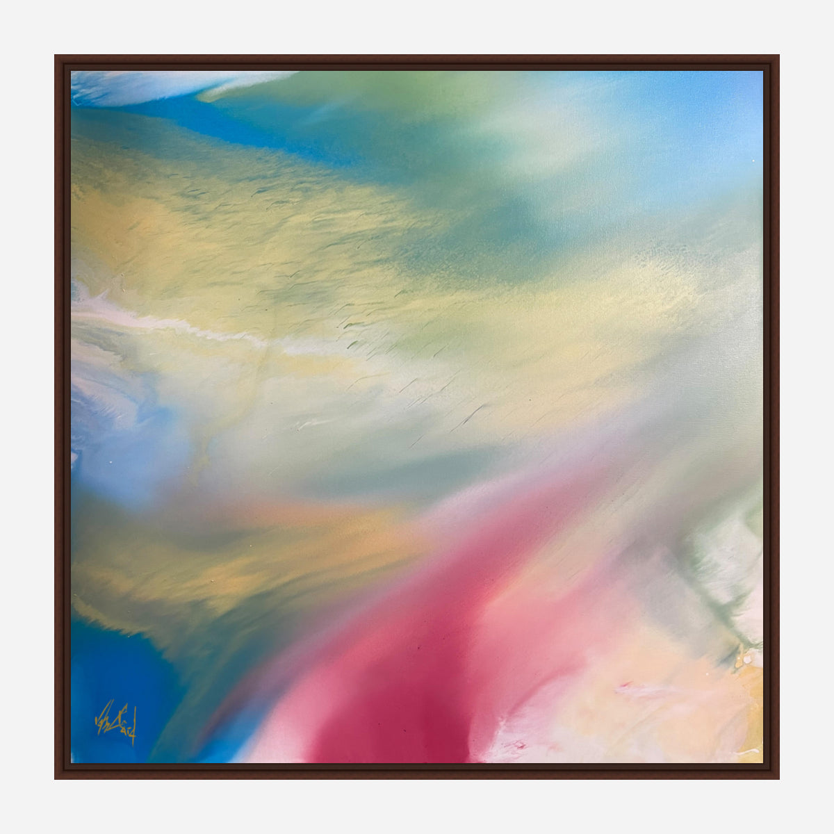 Fluid II Artist Enhanced Canvas Print by John Beard Collection - product image 7 for Resin Society