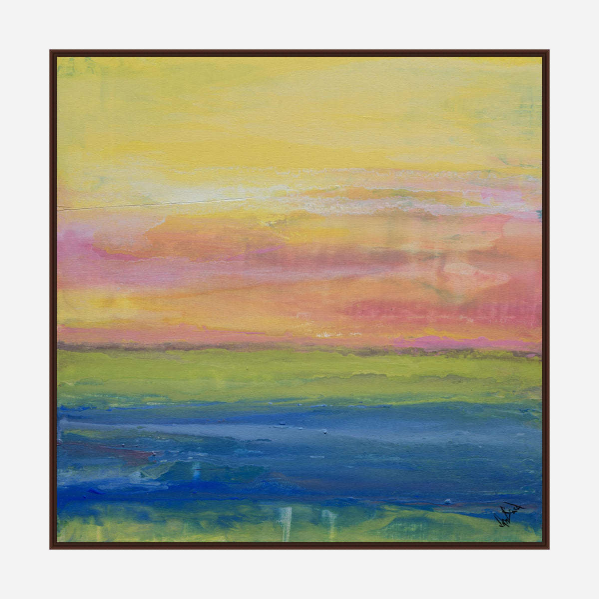 Fluid Situation II Artist Enhanced Canvas Print by John Beard Collection - product image 7 for Resin Society