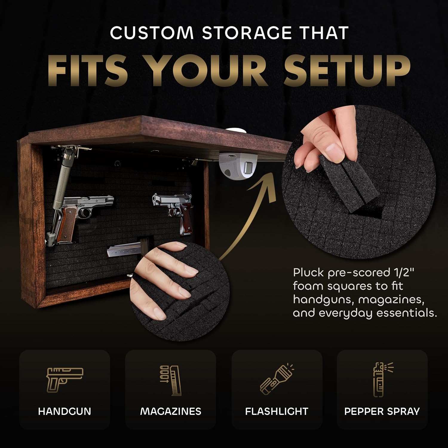 Gun Concealment Furniture by Bellewood Designs - product image 5 for Resin Society