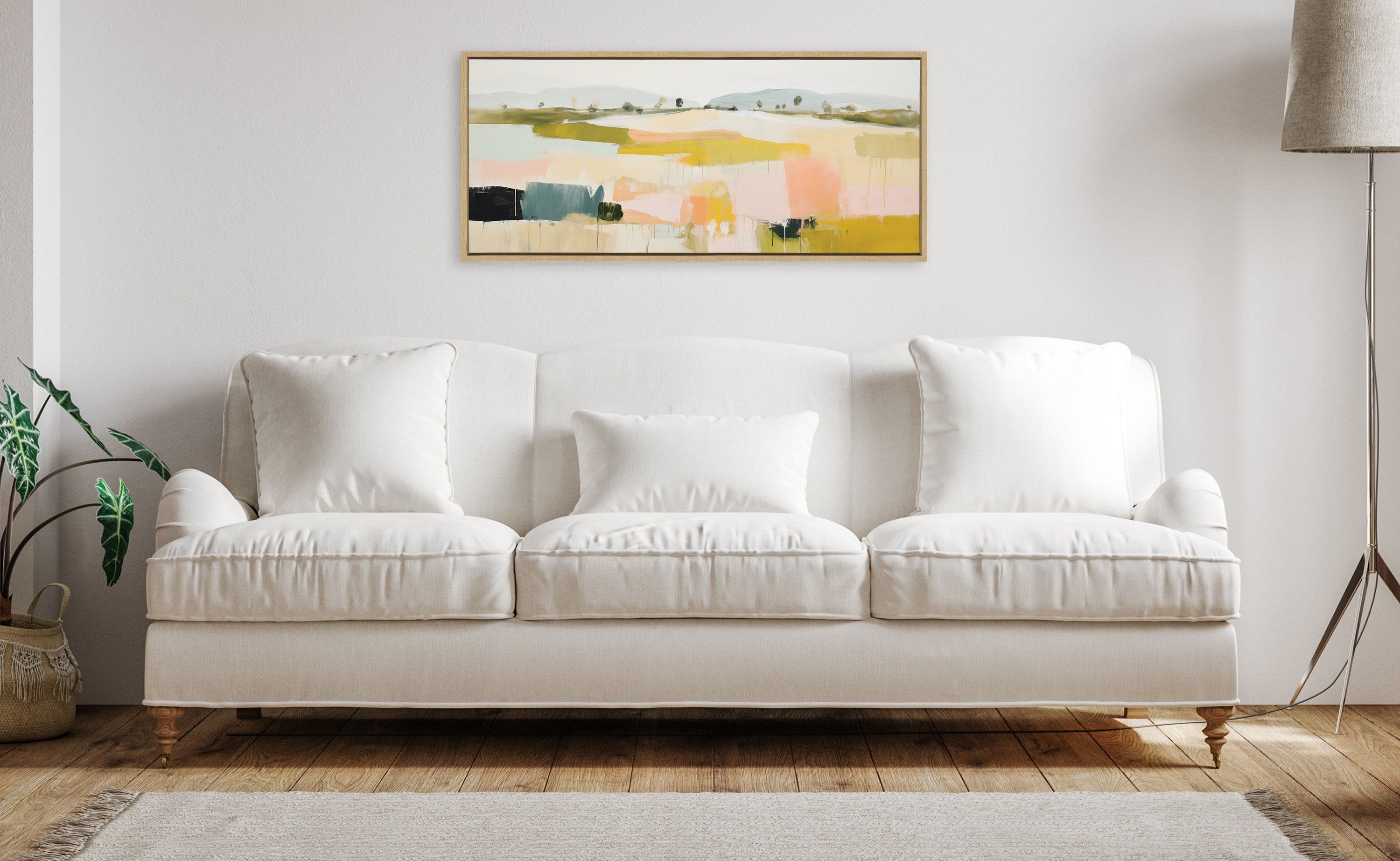 Sylvie Quaint Vista I Framed Canvas by Amy Lighthall