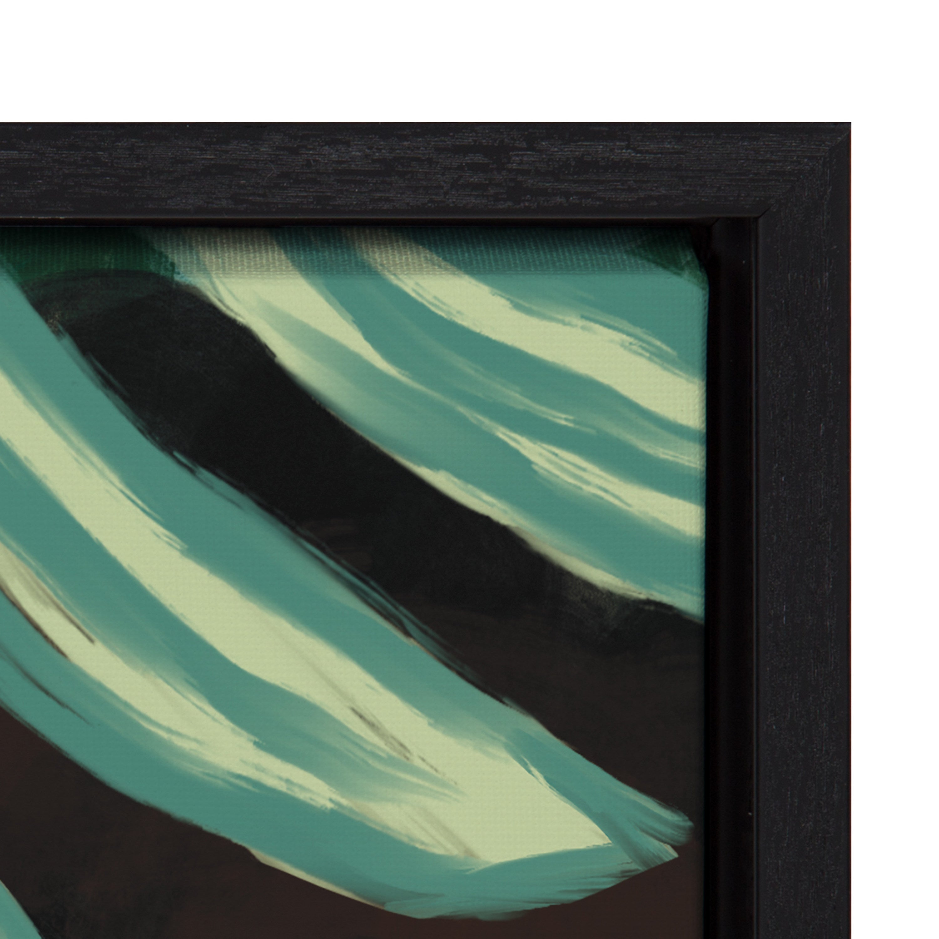 Sylvie Lady in the Jungle Framed Canvas by kateandlaurel - product image 3 for Resin Society