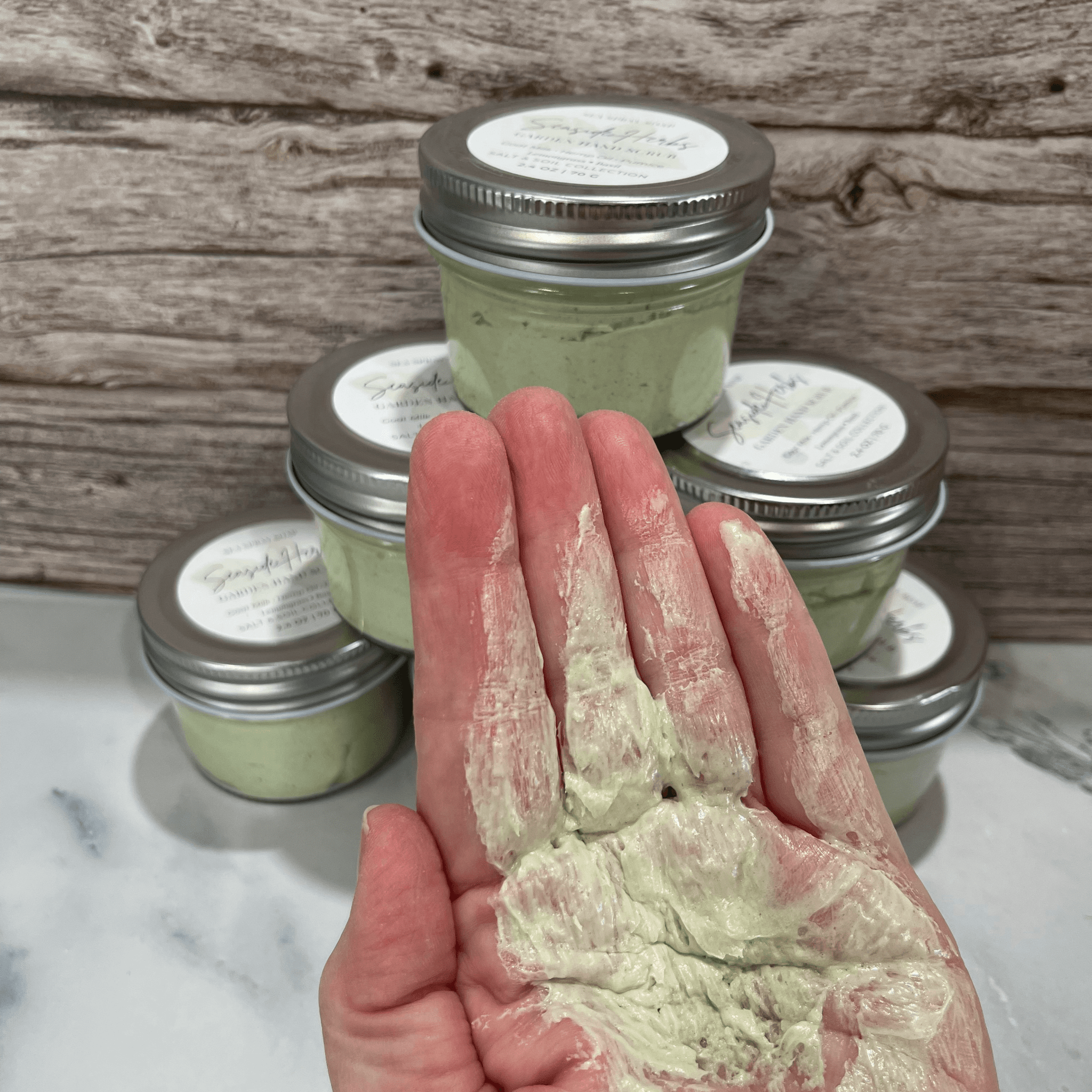 Gardener's Hand Scrub by Sea Spray Soap - product image 3 for Resin Society