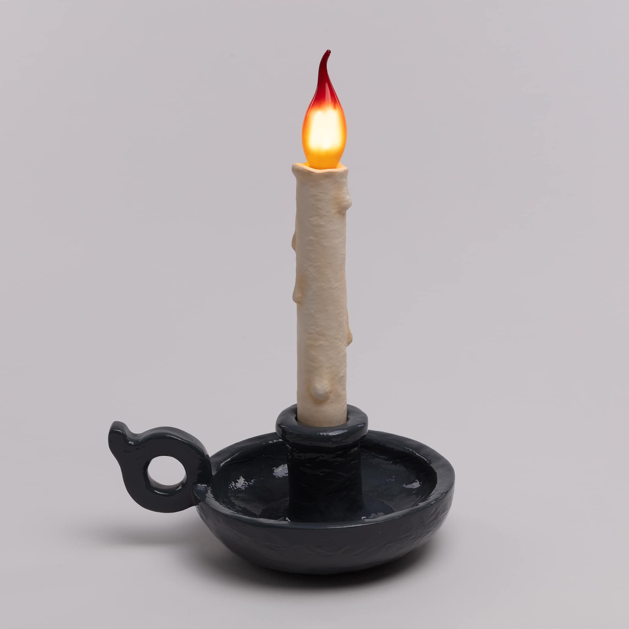 Bugia Lamp Grey detail image - Resin Society