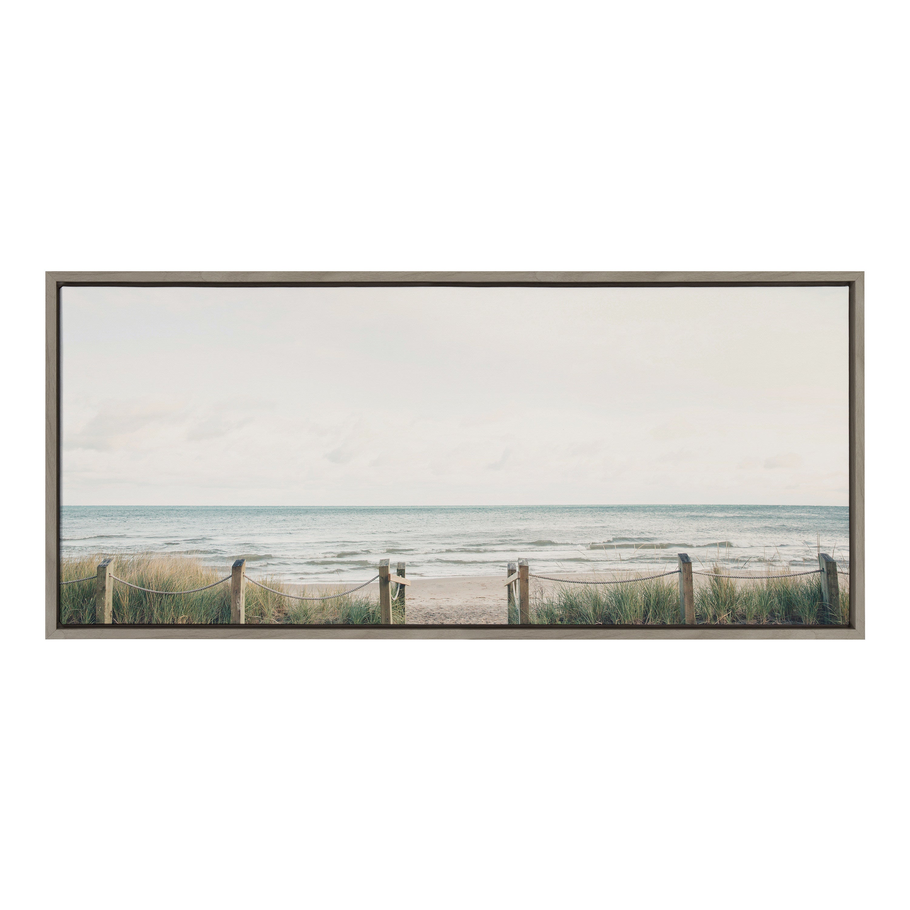 Sylvie Pale Sky Framed Canvas by Emiko and Mark Franzen of F2Images