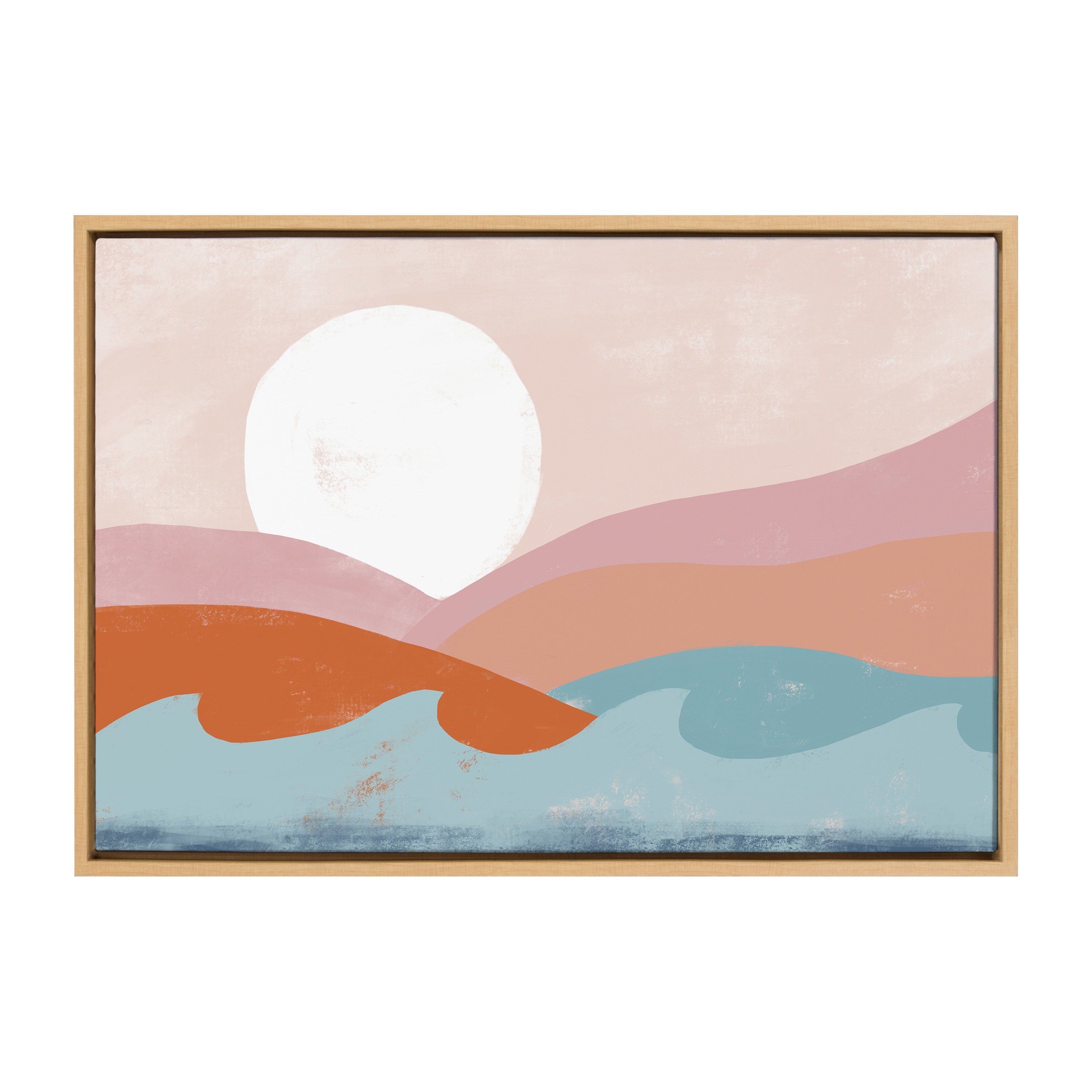 Sylvie Endless Summer Horizontal Framed Canvas by kateandlaurel - product image 10 for Resin Society